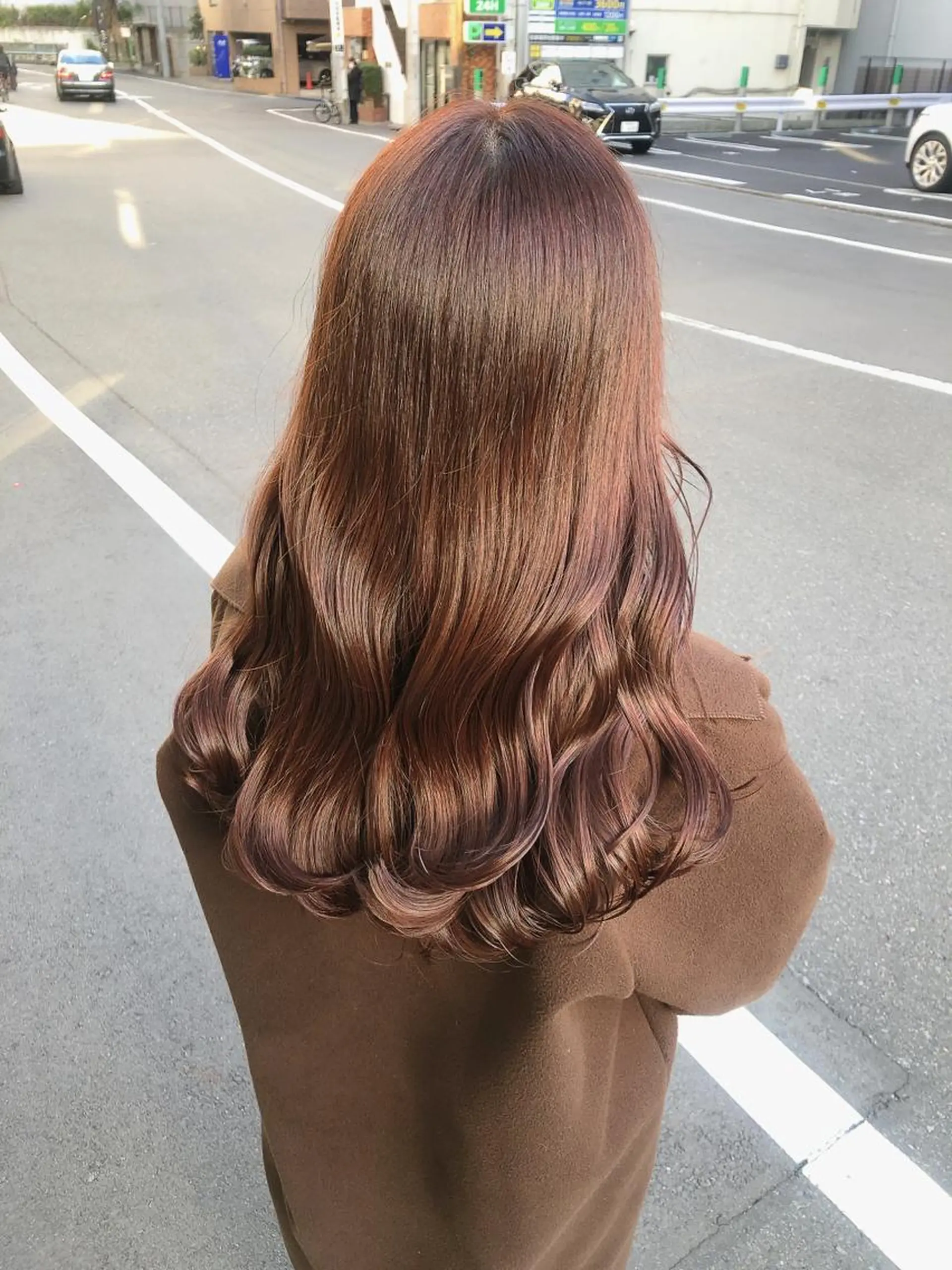 ロング カラー 似合わせ/小顔/ 韓国✨KAITOのヘアスタイル