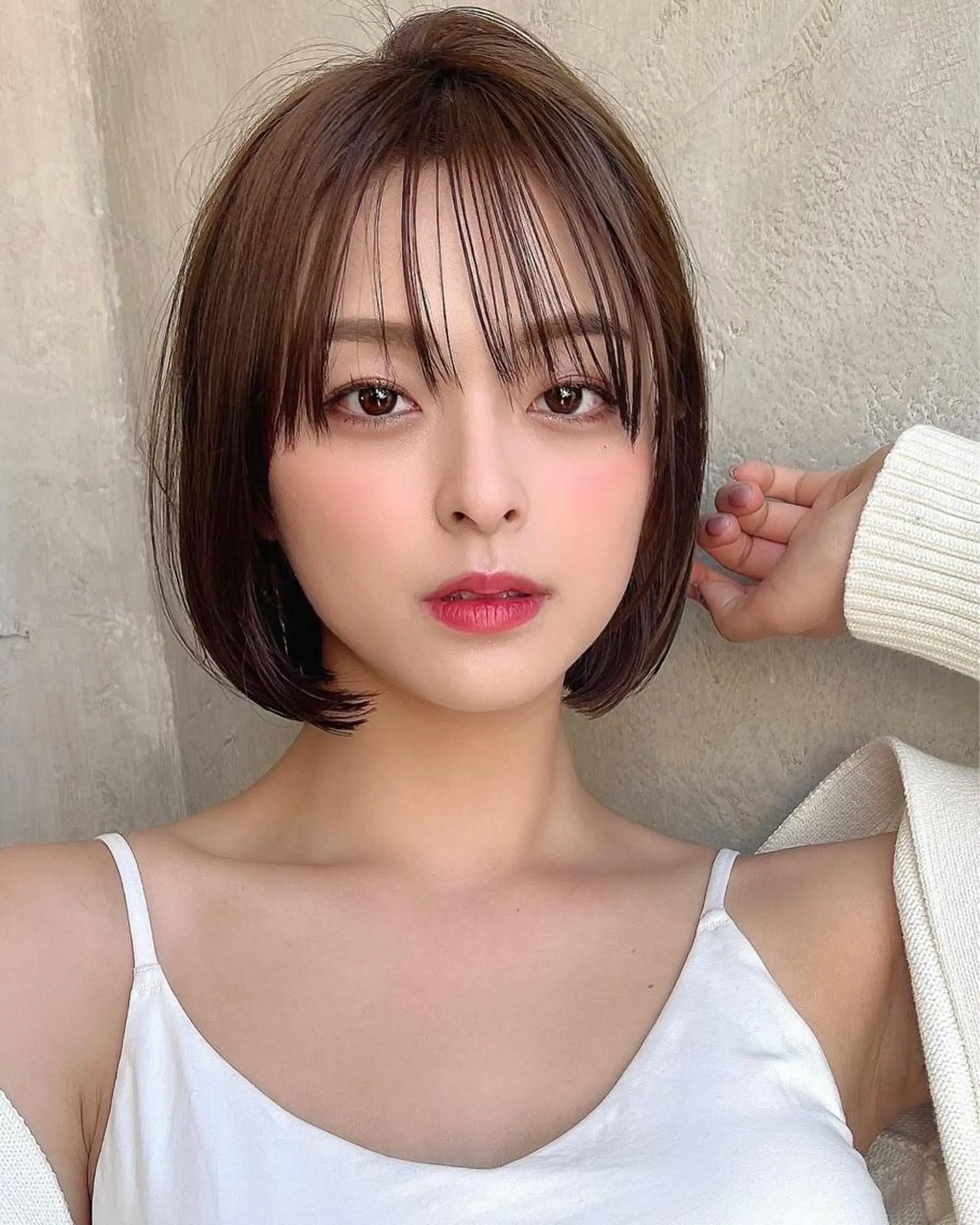 ショート ボブ On所属・新宿　ショート・ボブ カットモデル募集のヘアスタイル