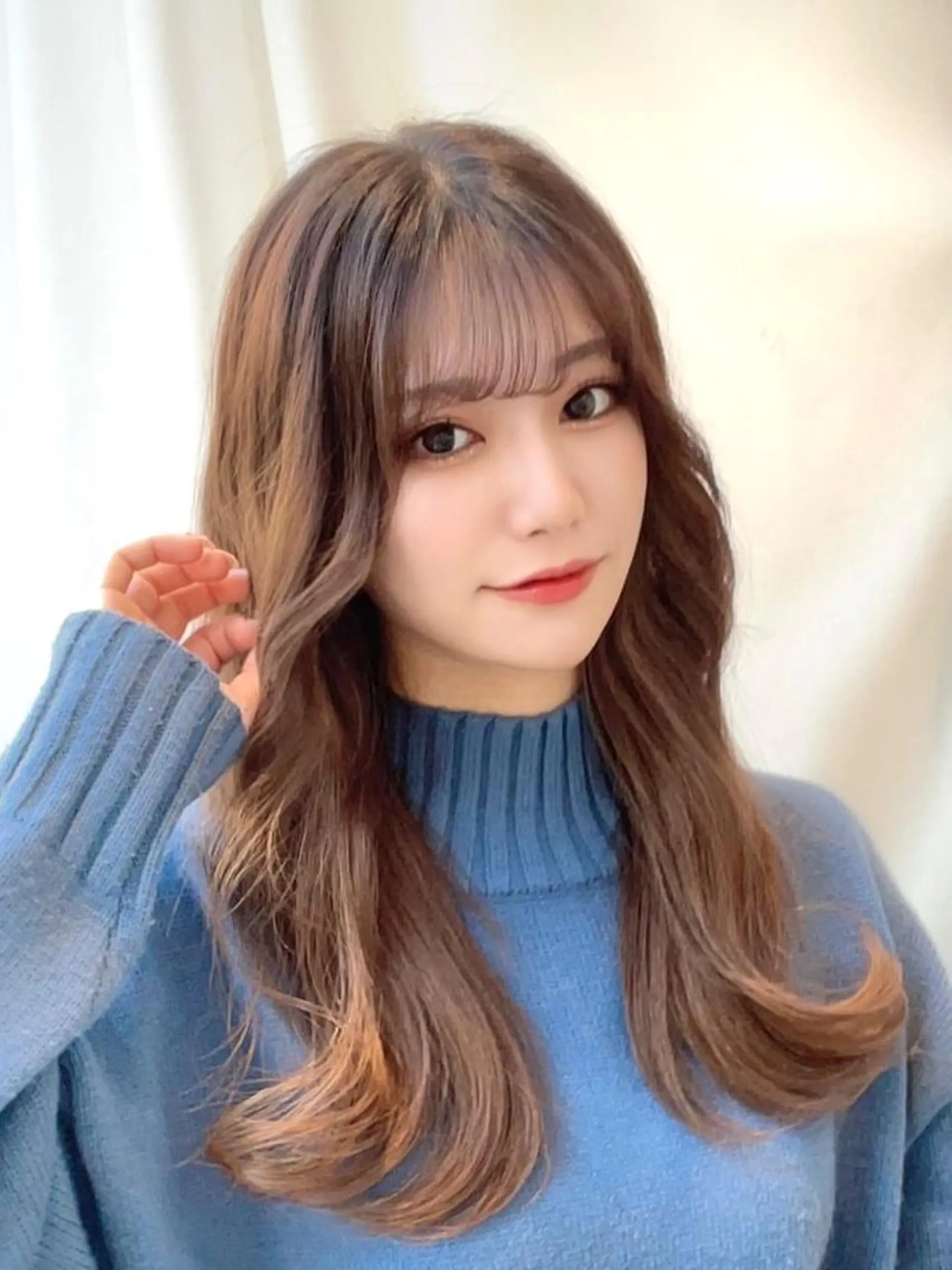 ショート カラー アディクシーカラー ベージュカラー 透明感カラー イヤリングカラー グレージュ カット トリートメント 顔周り特化/韓国ヘア /レイヤー/吉野幸大のヘアスタイル