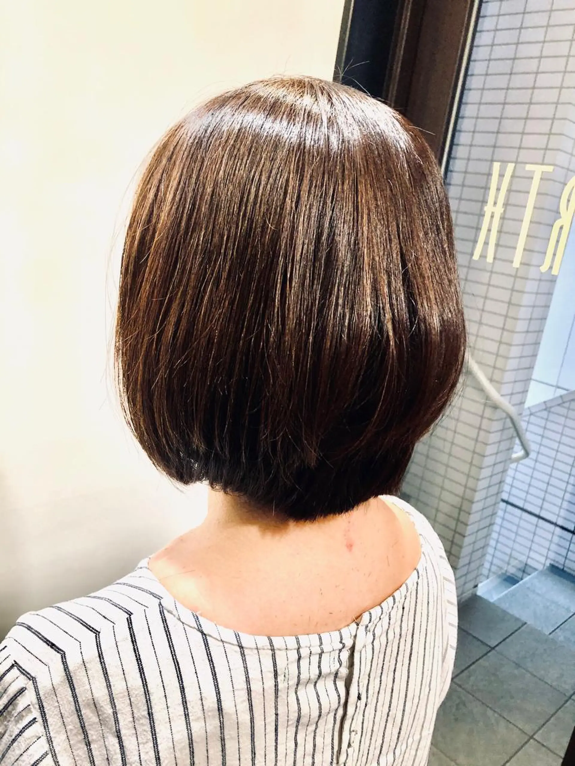 ショート ショートボブ ボブ ショートヘア Agu hair Ao 香取佐原店所属・蓑輪 ミノワのヘアスタイル