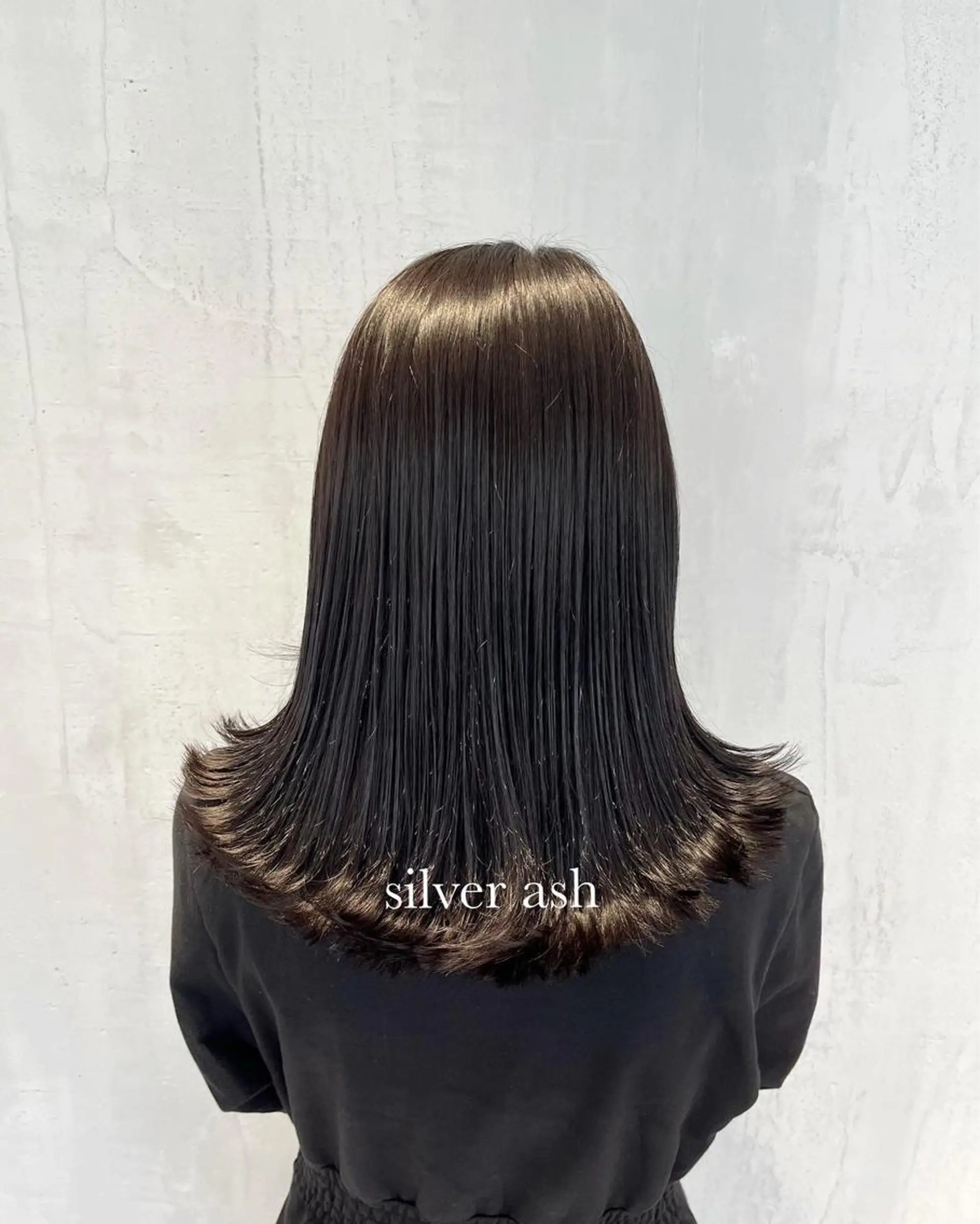 セミロング カラー レイヤー/髪質改善/ 美髪矯正/手塚凌のヘアスタイル