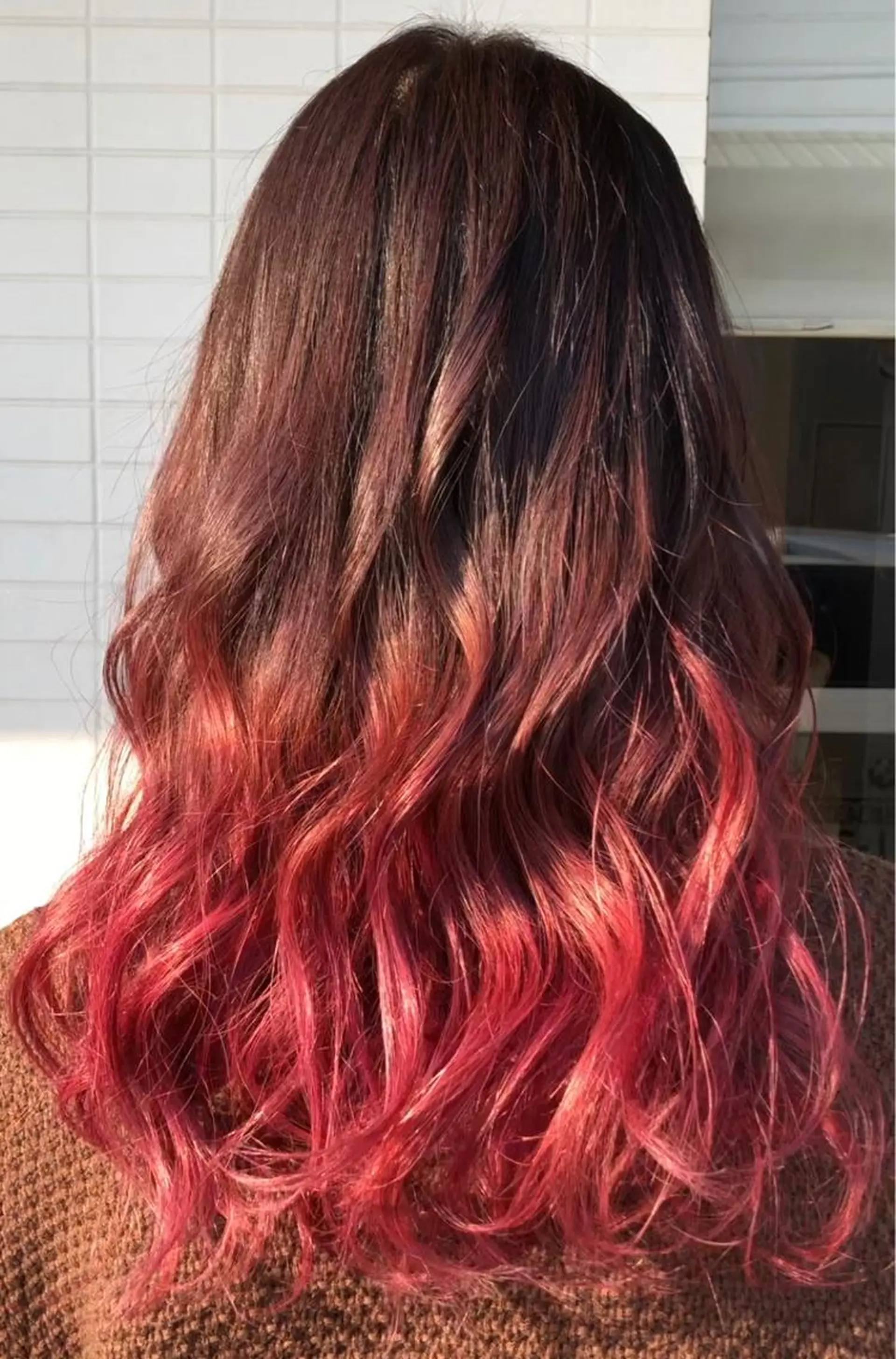 セミロング カット ヘアカラー トリートメント uti所属・菊池 幹のヘアスタイル