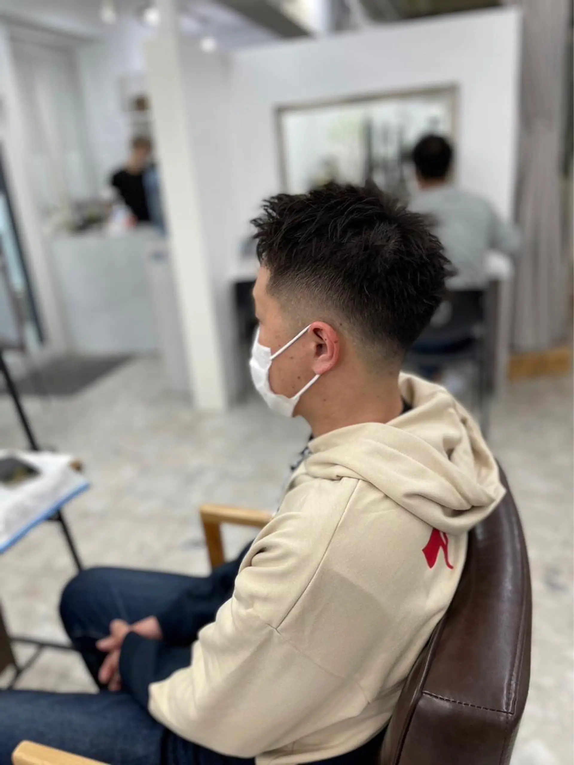 ショート メンズパーマ 特化中澤のヘアスタイル