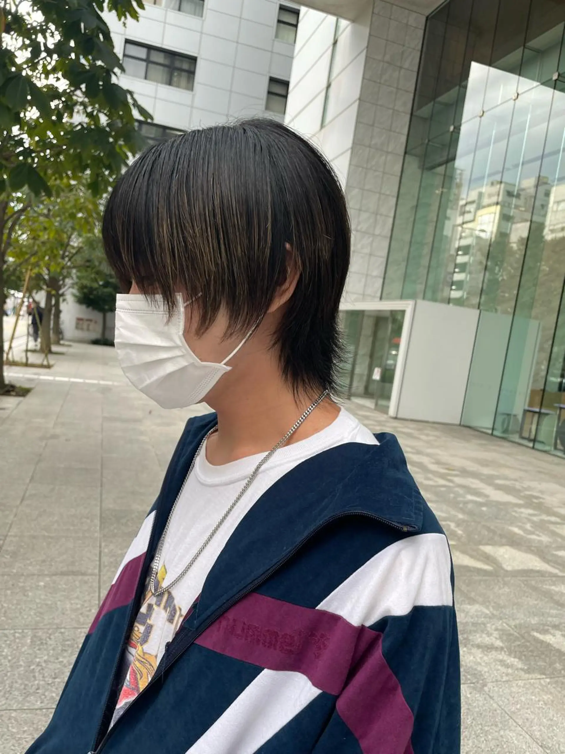 メンズ 🐺ウルフ/レイヤー カット/高嶋湧大のヘアスタイル