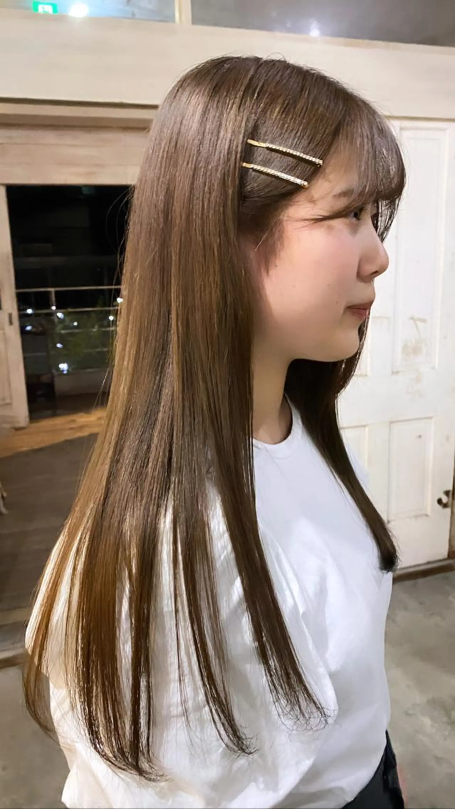 ロング カラー ヘアアレンジ メンズ 心斎橋美容室 Junのヘアスタイル