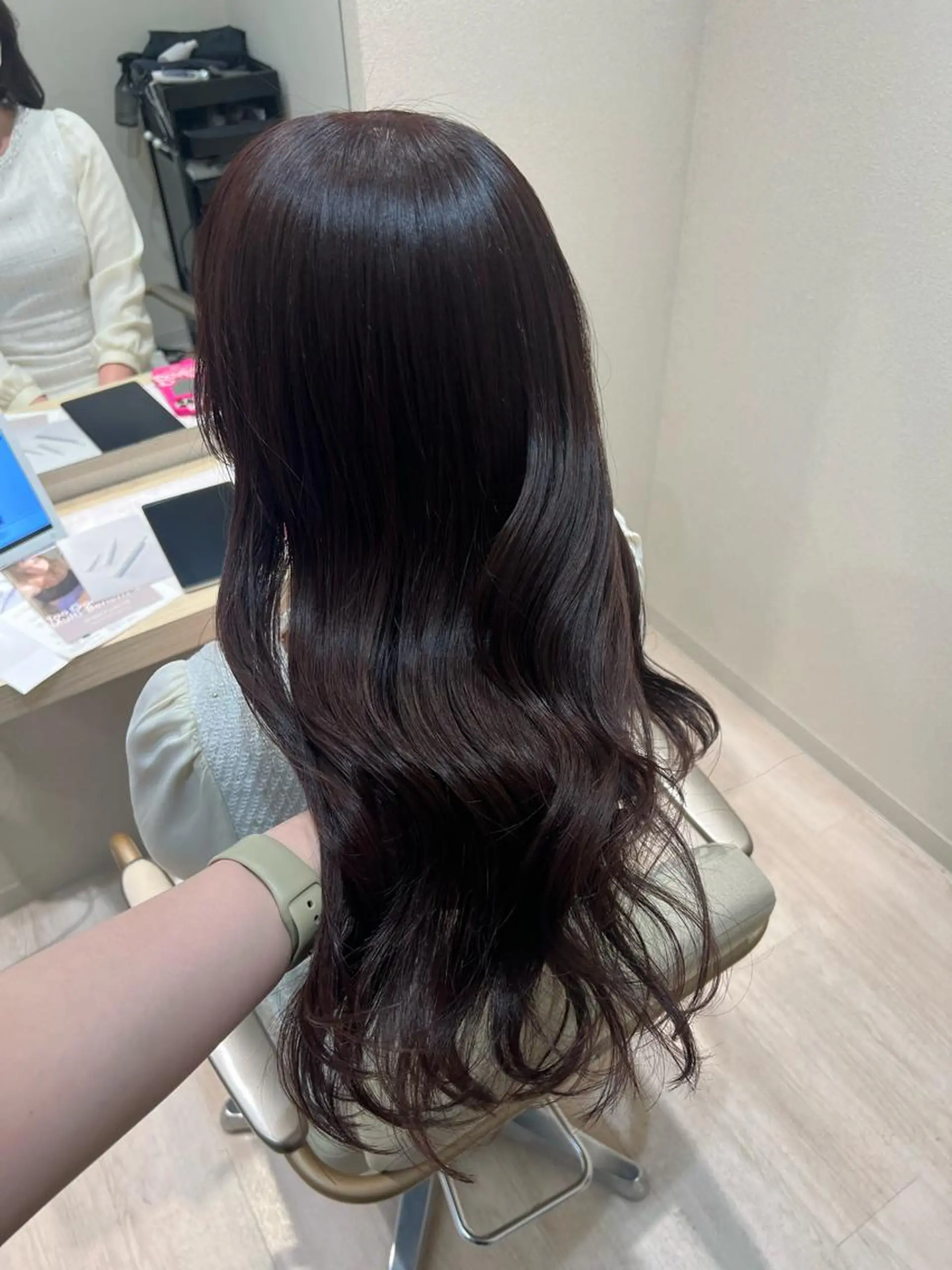 ロング mina .のヘアスタイル