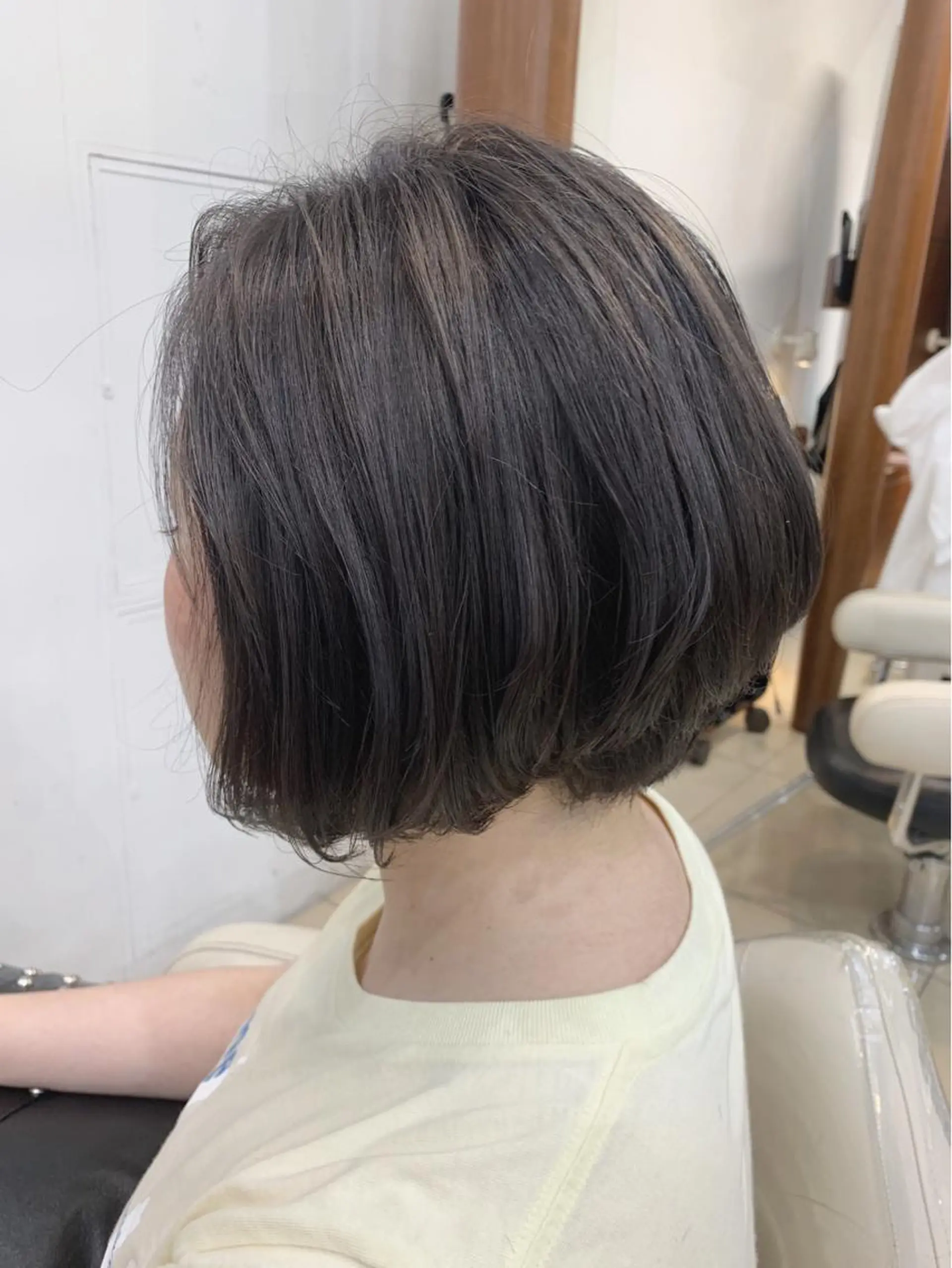 ショート カラー 縮毛矯正/髪質改善 /韓国風　山川春輝のヘアスタイル