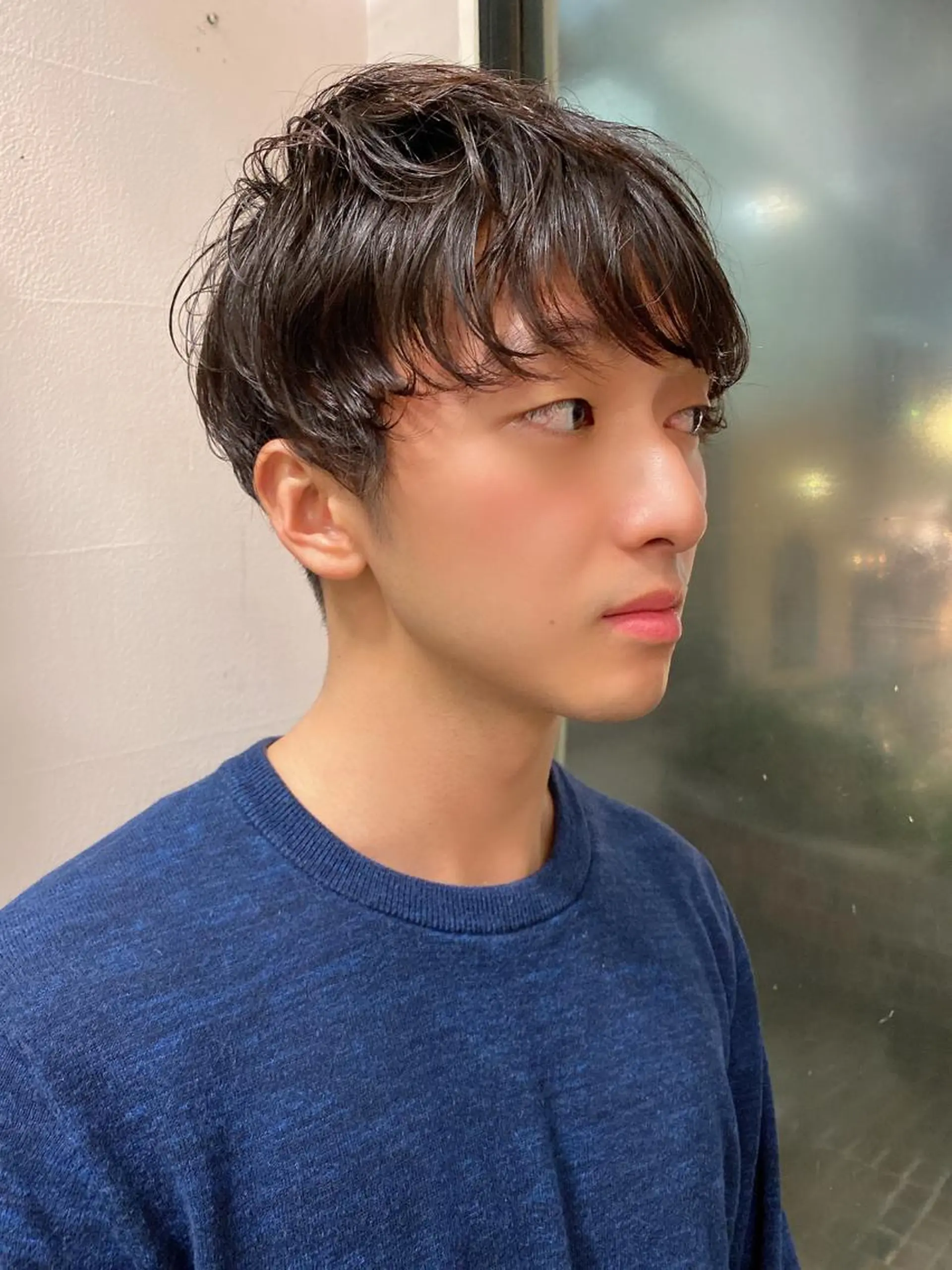 メンズ メンズパーマ grow所属・🧡YUKA🧡 渋谷/ﾌﾟﾙｴｸｽﾃのヘアスタイル