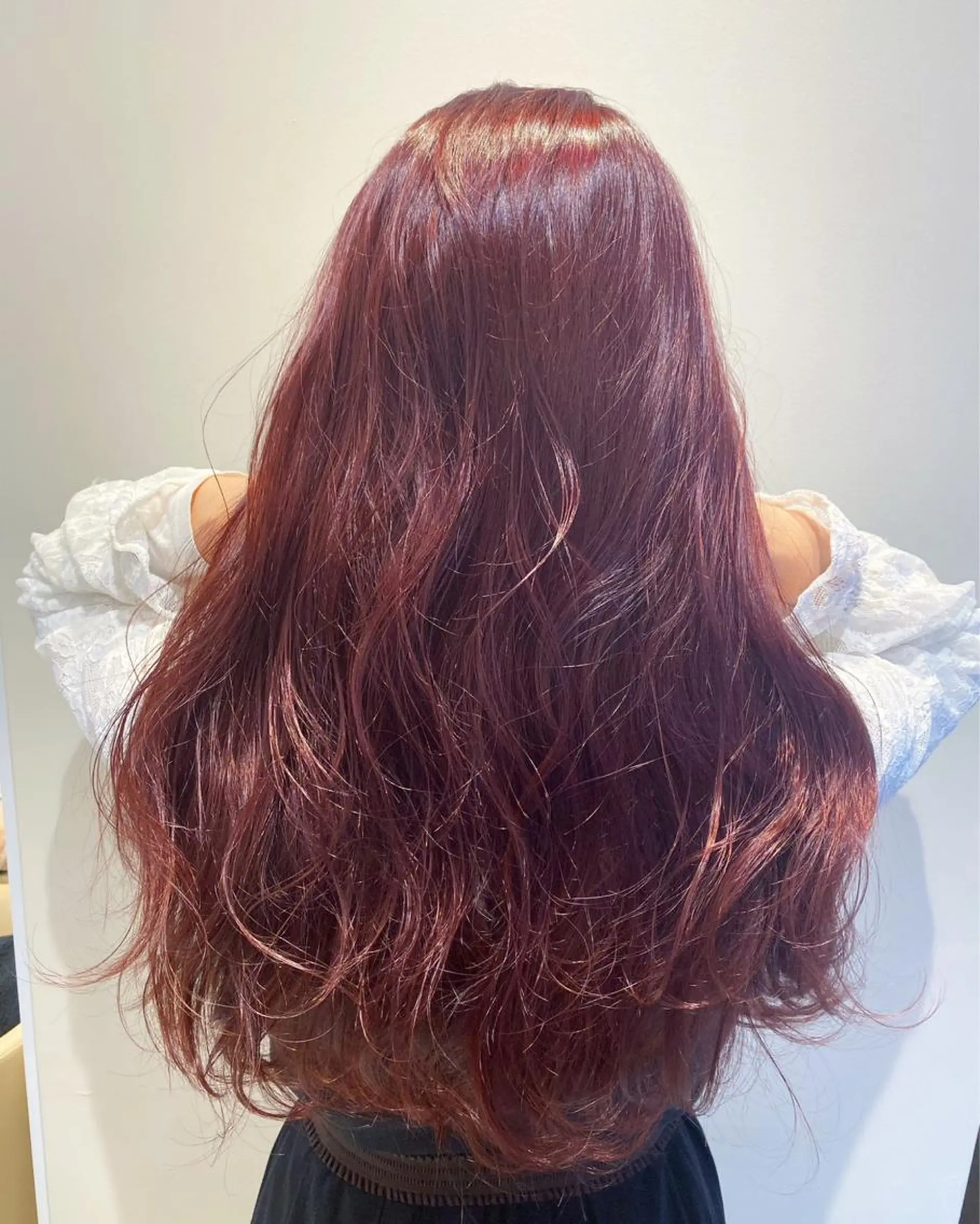 ロング カラー カット ヘアカラー トリートメント 🌼上水流 彩乃🌼のヘアスタイル