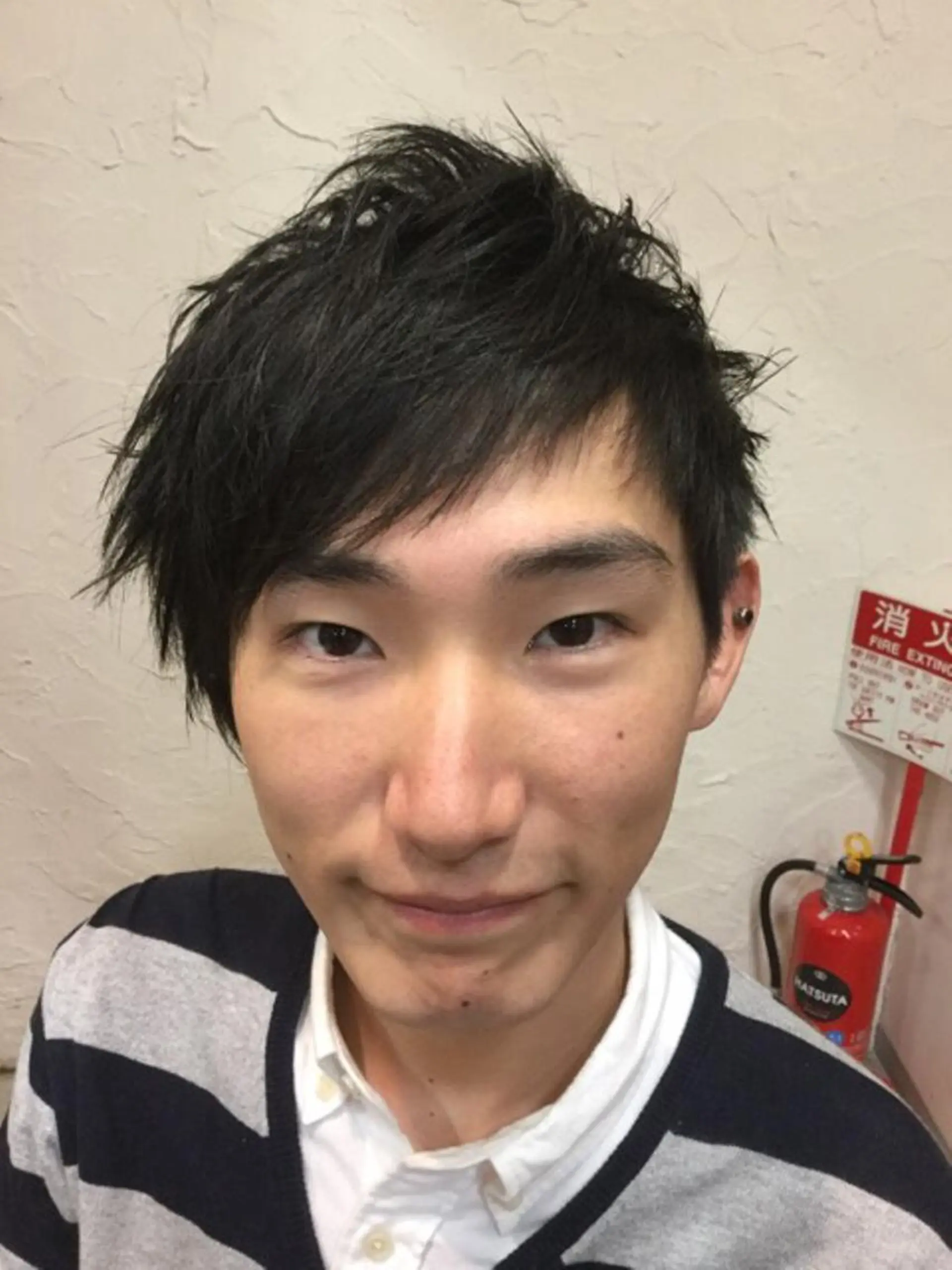 ショート 平 一裕のヘアスタイル