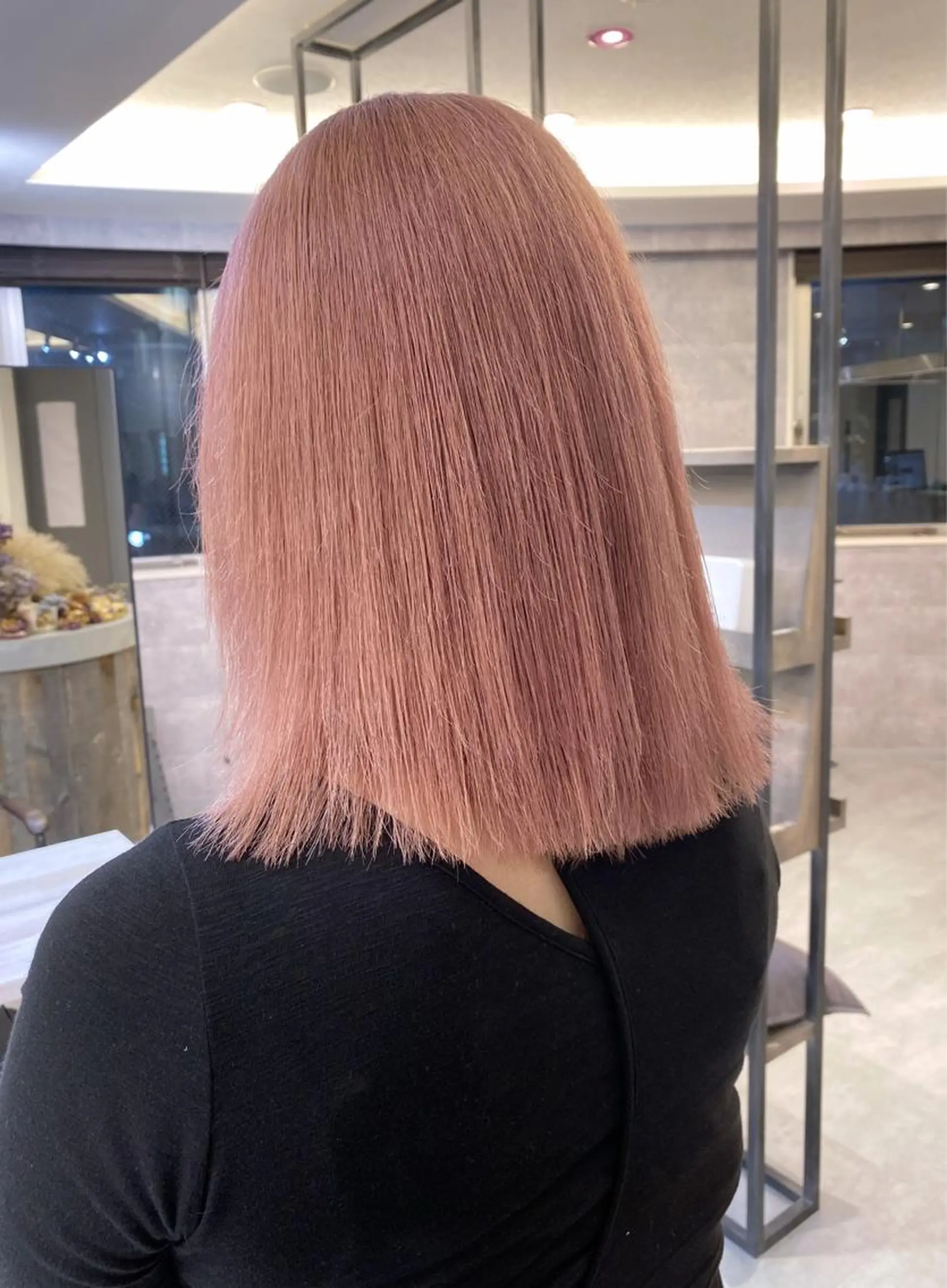 ミディアム 塩川 和弥のヘアスタイル