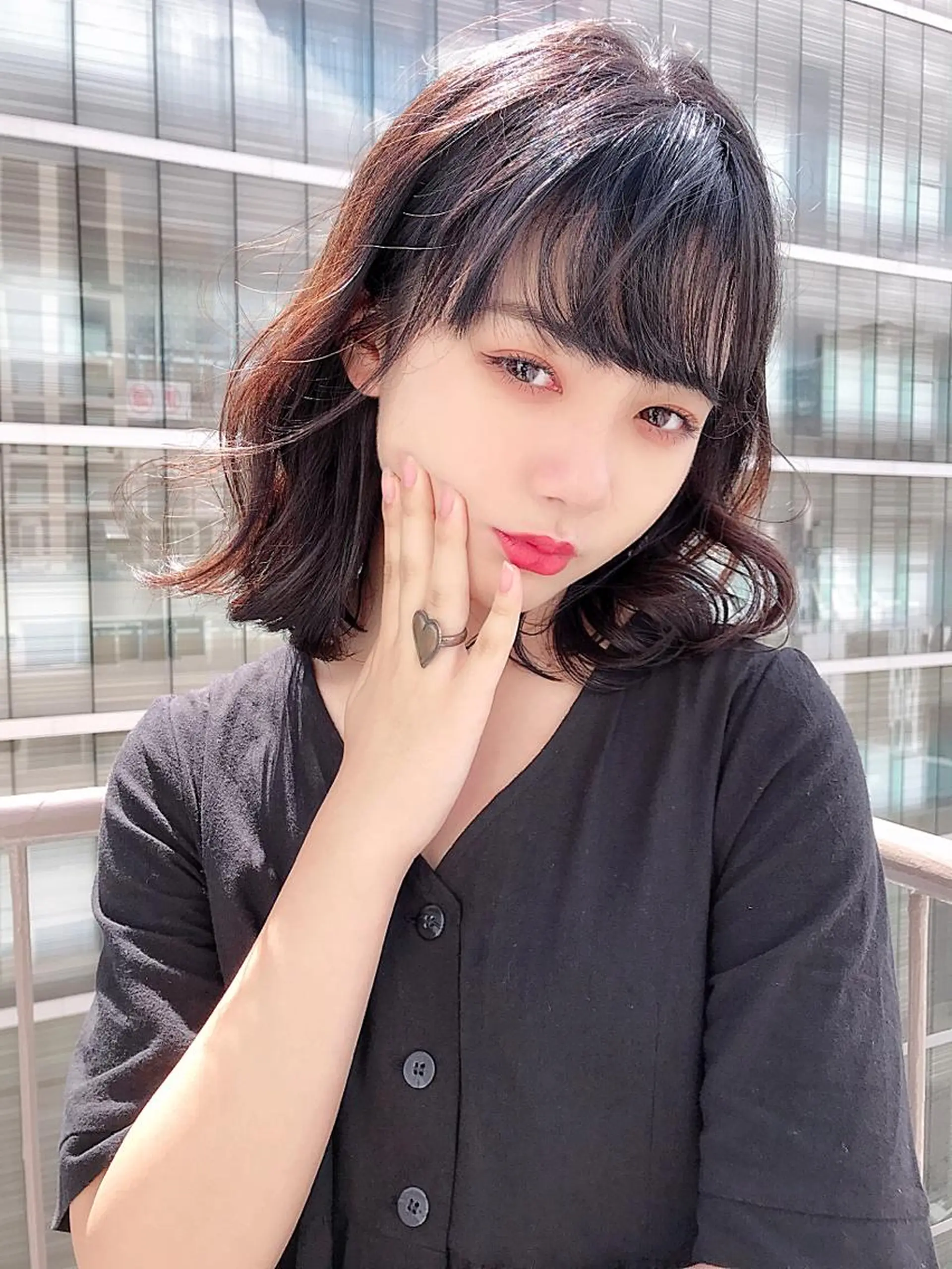 ミディアム カラー 透明感カラー イルミナカラー 外国人風カラー トリートメント KANOI 銀座中央通り所属・上條 航平のヘアスタイル