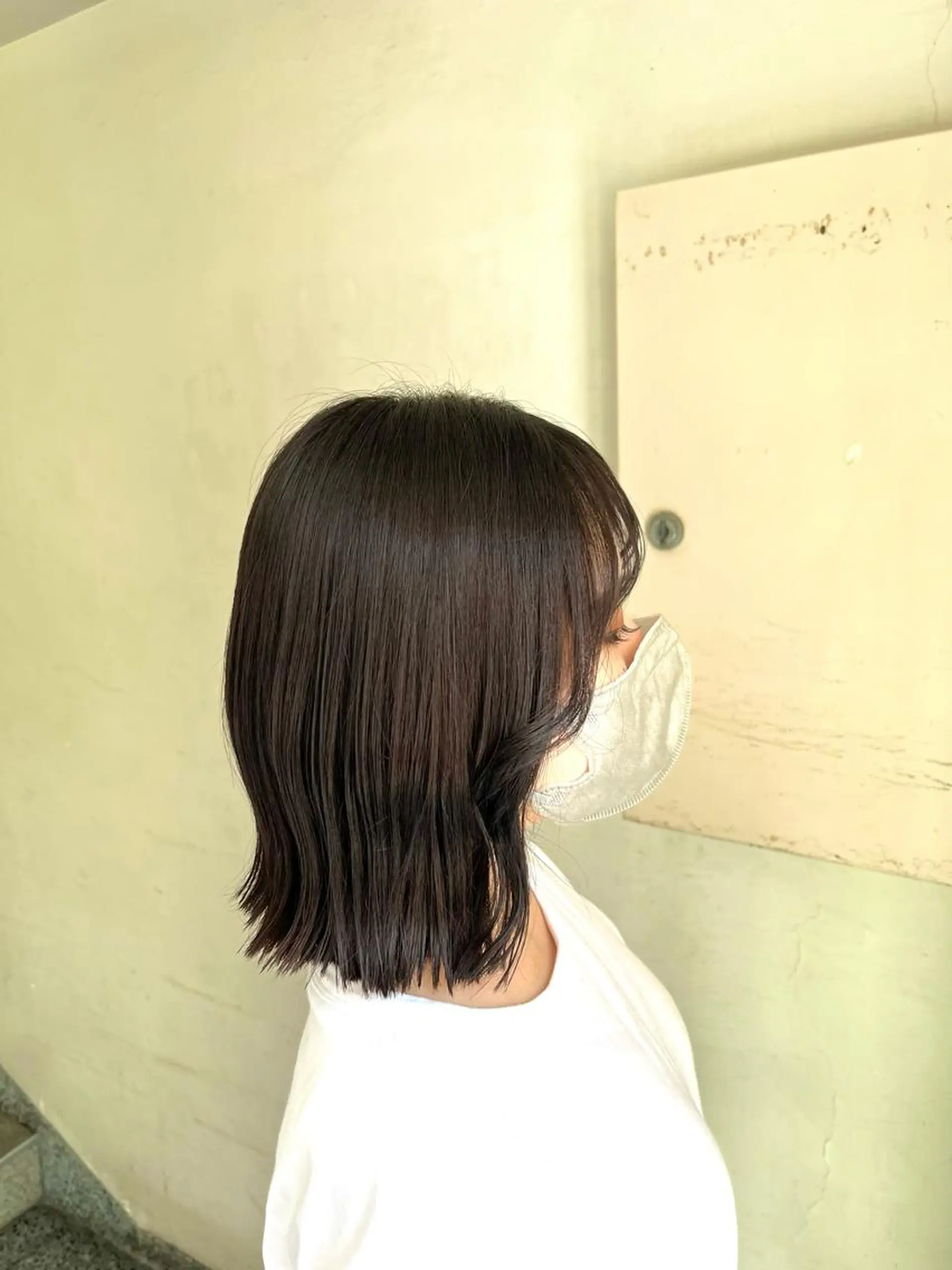 ショート ラベンダーブラウン くびれヘア 表参道/ハイライト /tsumugiのヘアスタイル