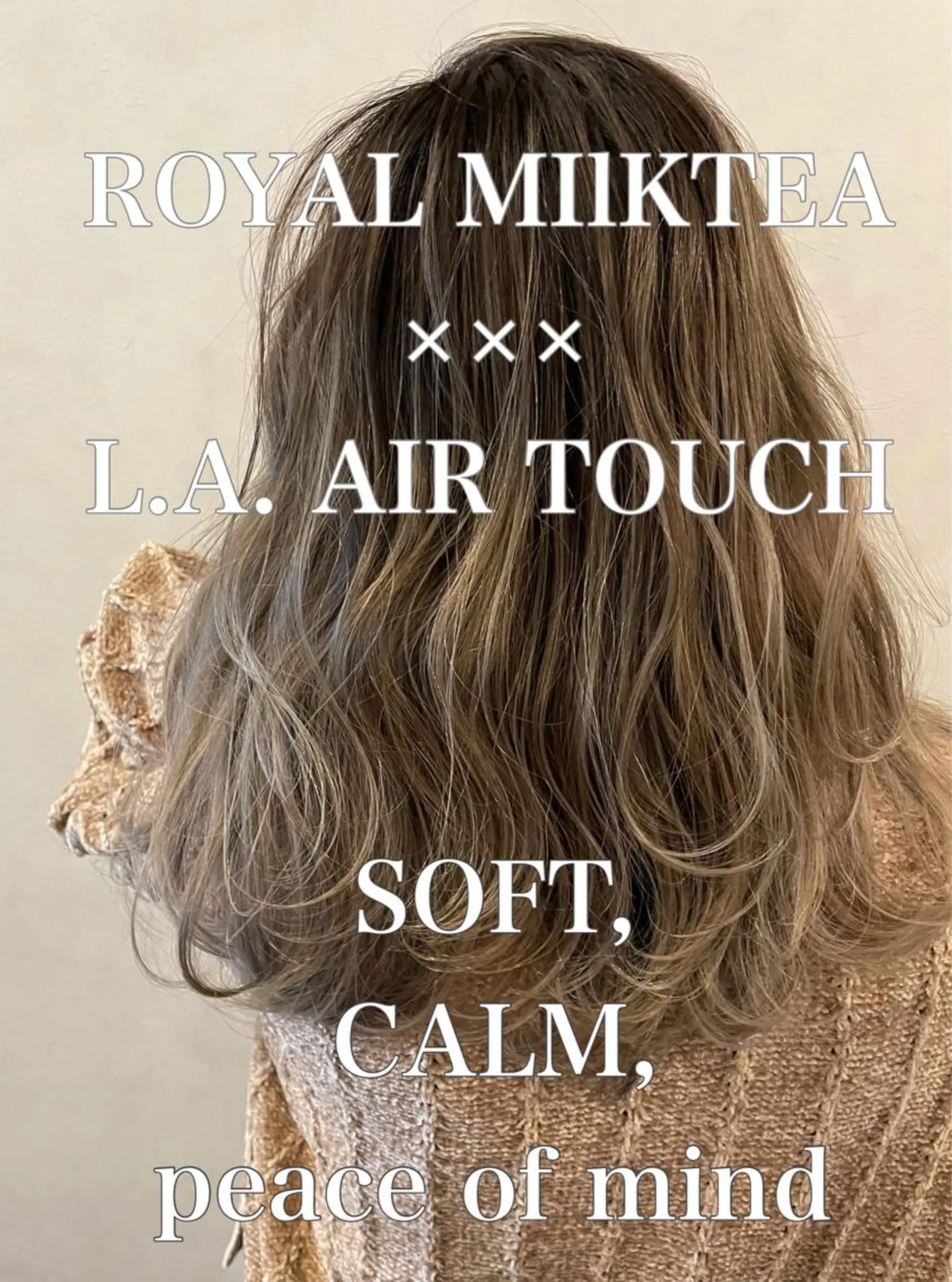 セミロング カラー アッシュ ベージュカラー ブルーカラー ブラウンカラー ショコラベージュ レイヤー/ウルフ ハイトーンhiroのヘアスタイル