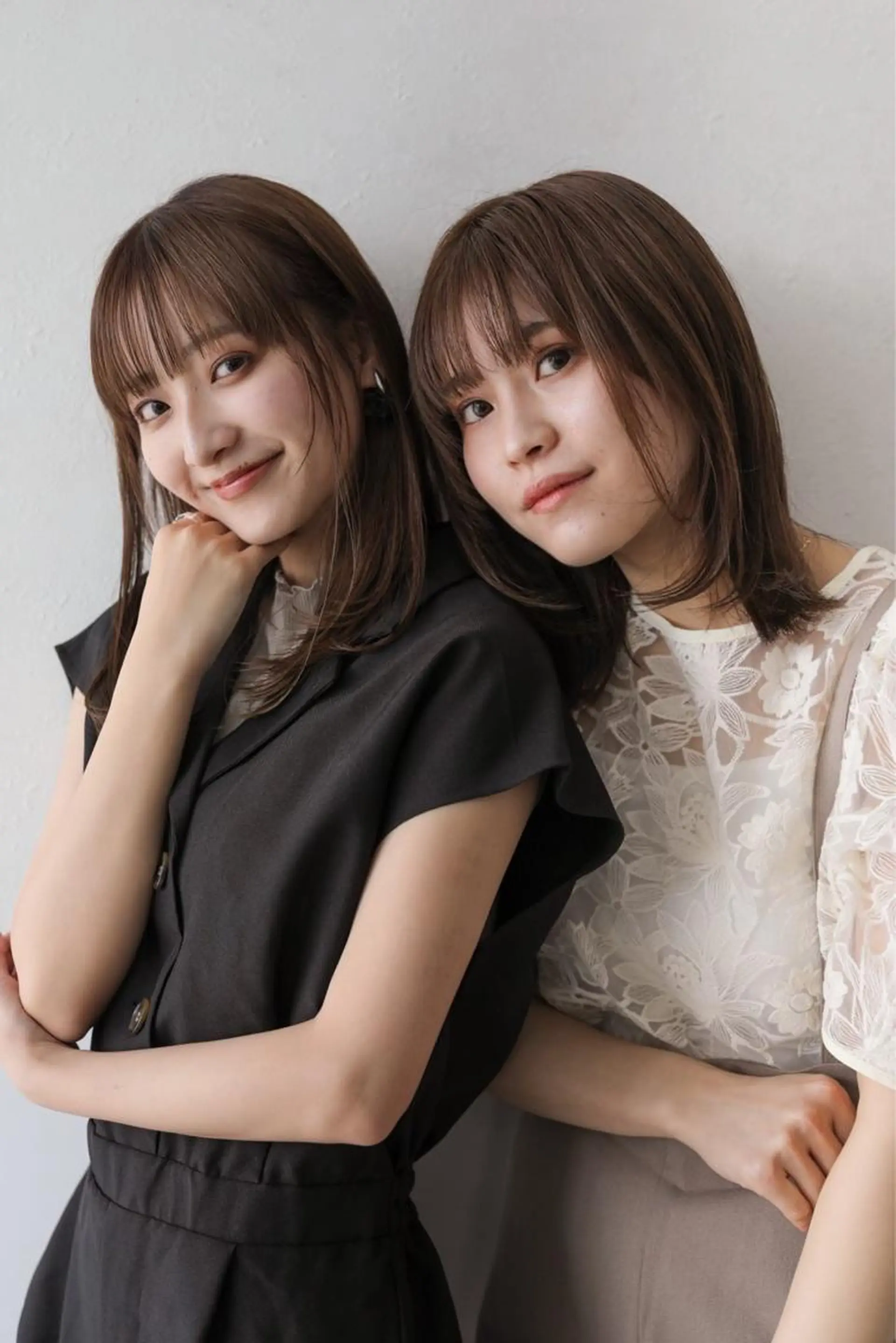 セミロング カラー ヘアアレンジ 似合わせレイヤー 海外風レイヤーmioのヘアスタイル