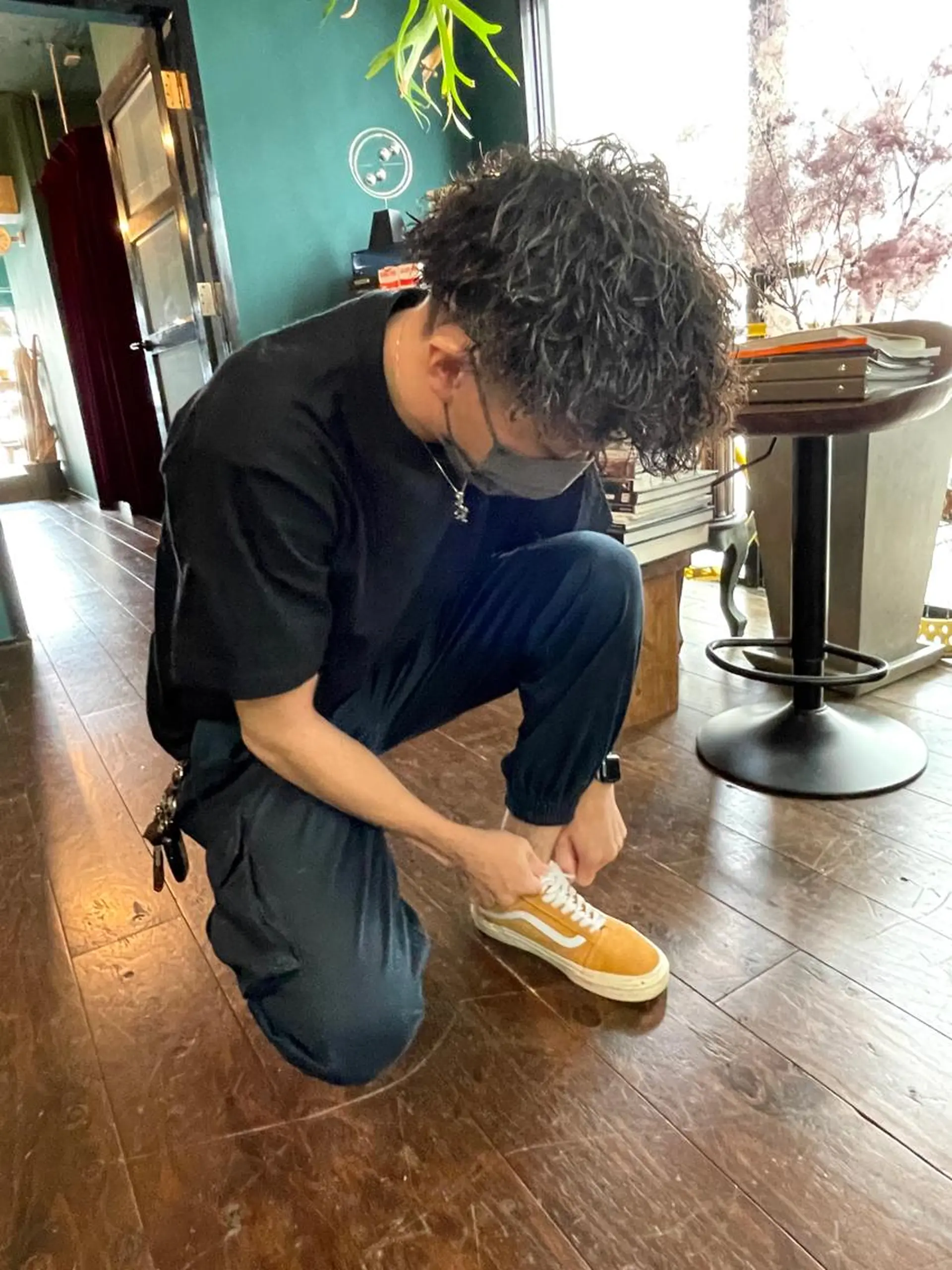 メンズ メンズパーマ メンズツイストパーマ ツイストパーマ vivre libre所属・vivre libreのヘアスタイル