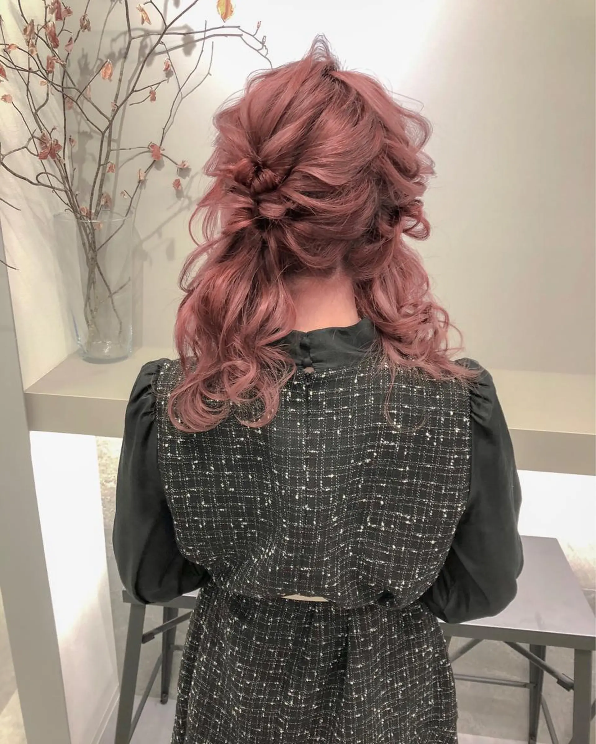 セミロング カラー ヘアアレンジ ヘアカラー トリートメント autre所属・大久保 ひでなりのヘアスタイル