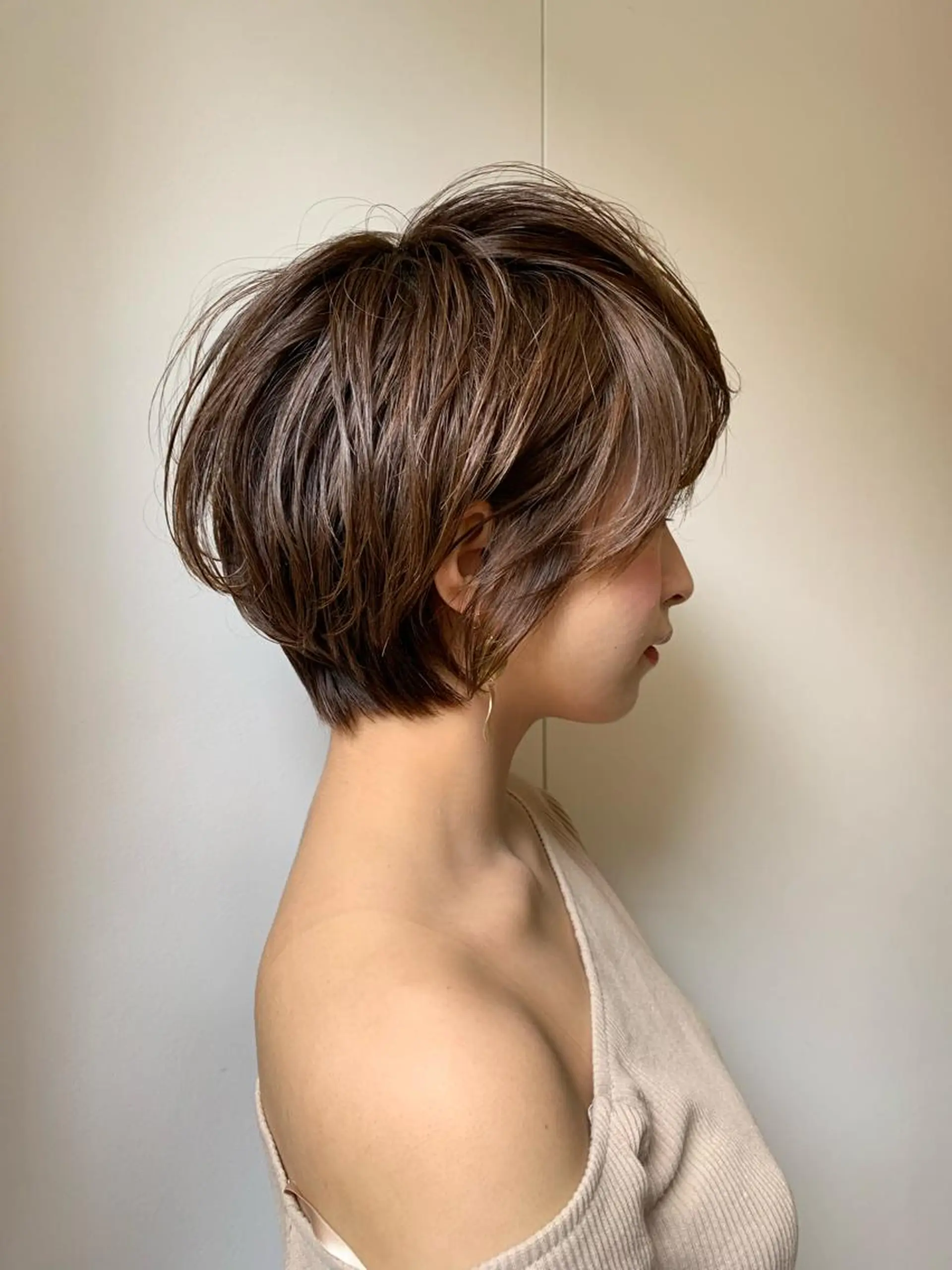 ショート カラー パーマ ヘアアレンジ マツエク・マツパ カット ヘアカラー トリートメント ヘアセット レイヤー＆カラー 人気美容師倉崎涼のヘアスタイル