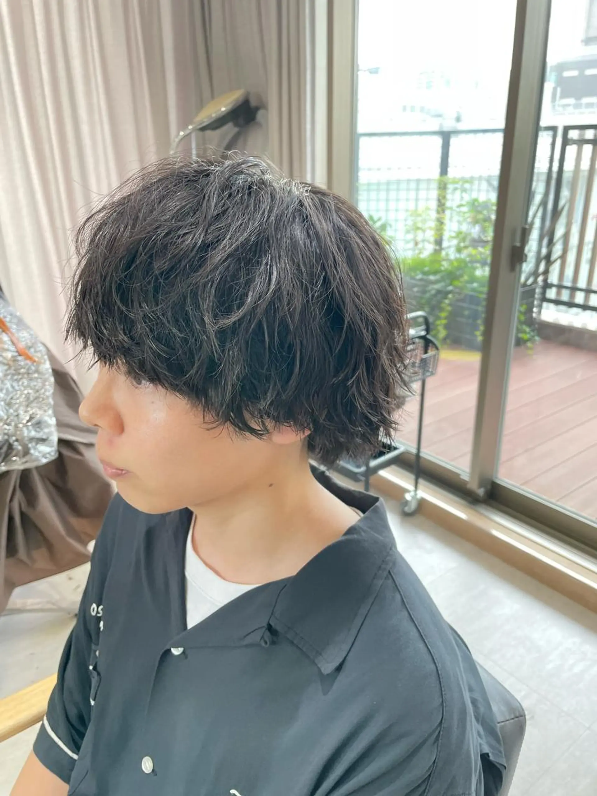 パーマ メンズ Tink　天神店所属・今村賢治/メンズ/ レイヤー✨艶カラーのヘアスタイル