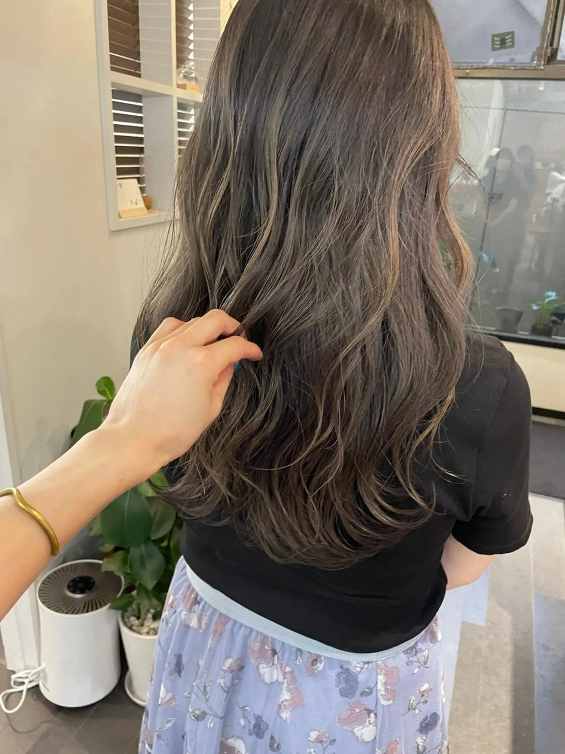 ロング カラー ヘアアレンジ Stir maison[ステアメゾン]所属・layer cut /MIKUのヘアスタイル