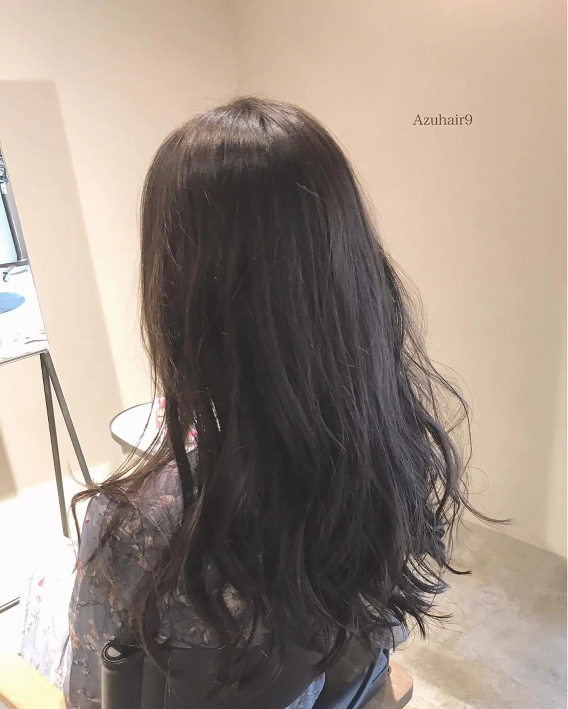 ロング カラー アッシュ アッシュブラウン ブラウンカラー ロング Ｒ HAIR SALON所属・RHAIRSALON 西山梓のヘアスタイル