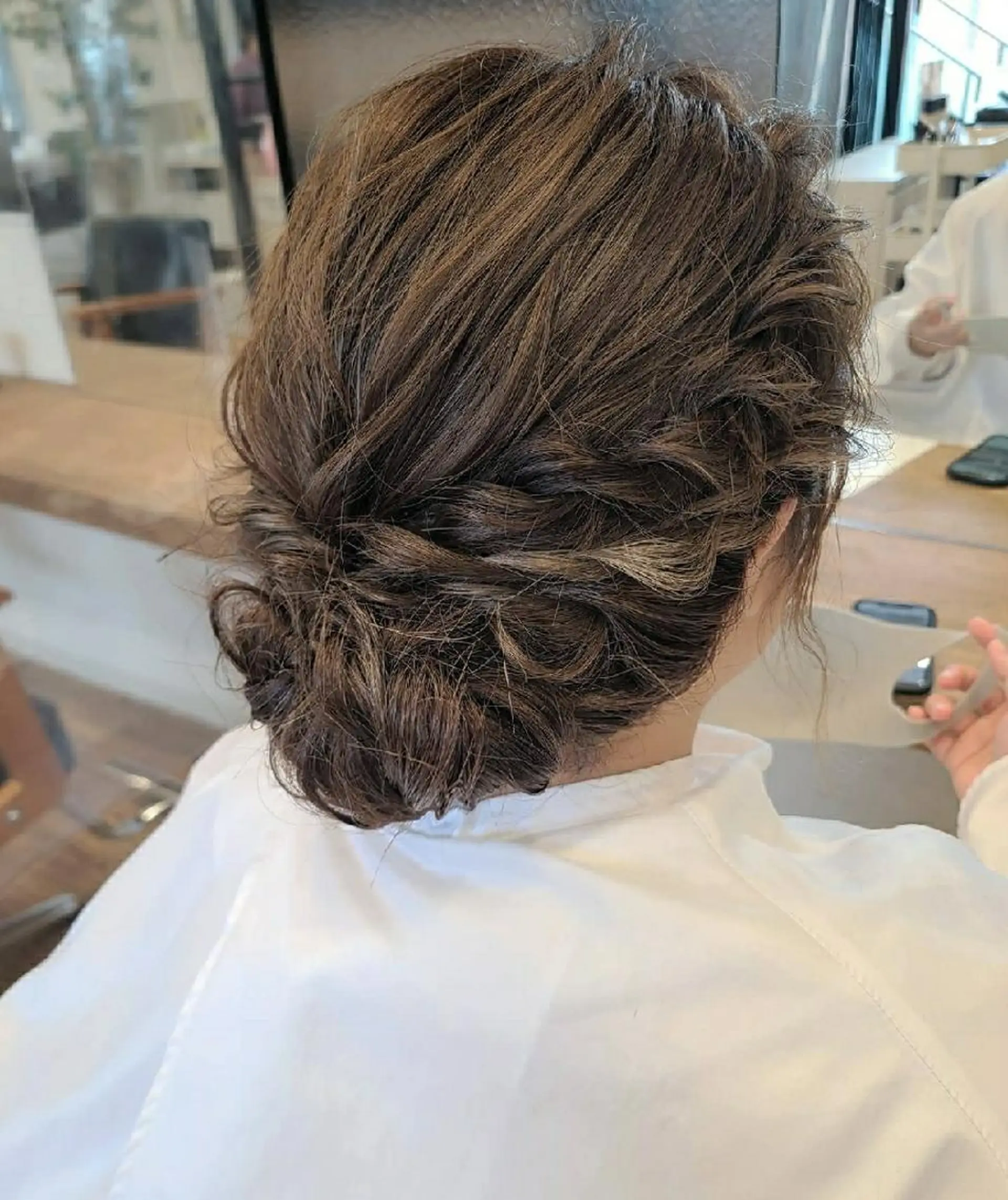 セミロング 関口 友菜のヘアスタイル