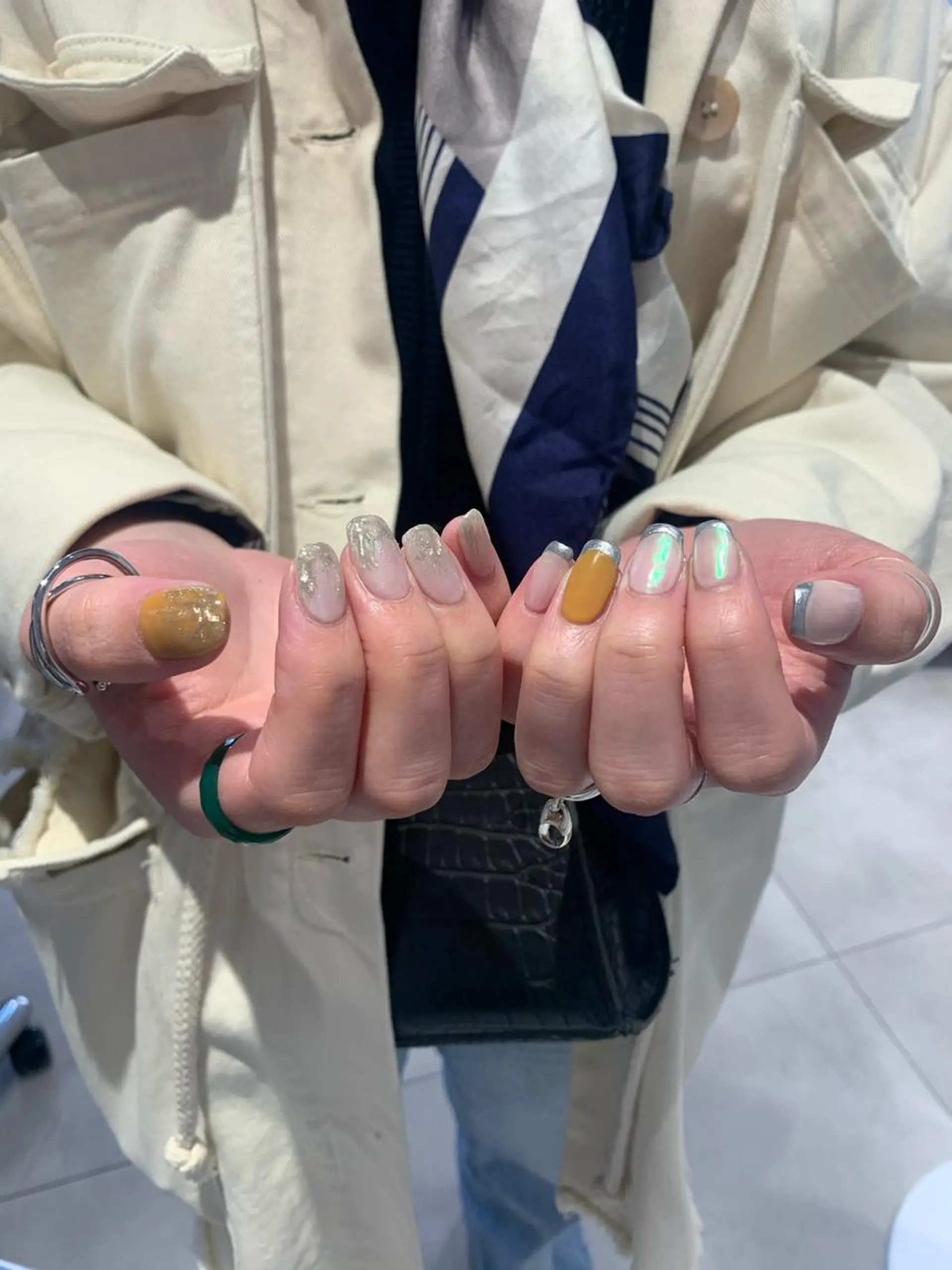 ネイル 【韓国ヘア・ネイル】 HINATA🍒のネイルデザイン