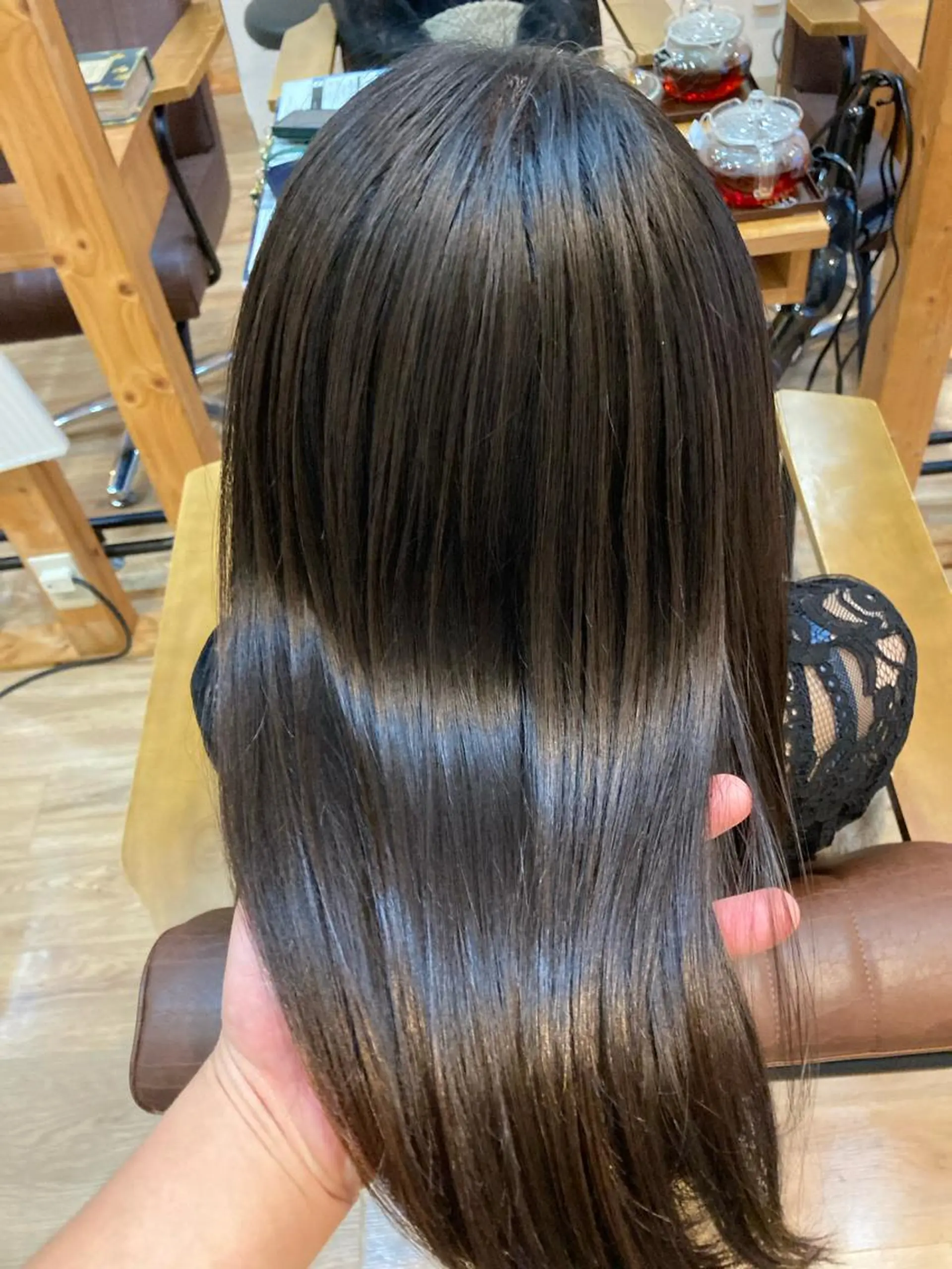 ロング 京増 信吾のヘアスタイル