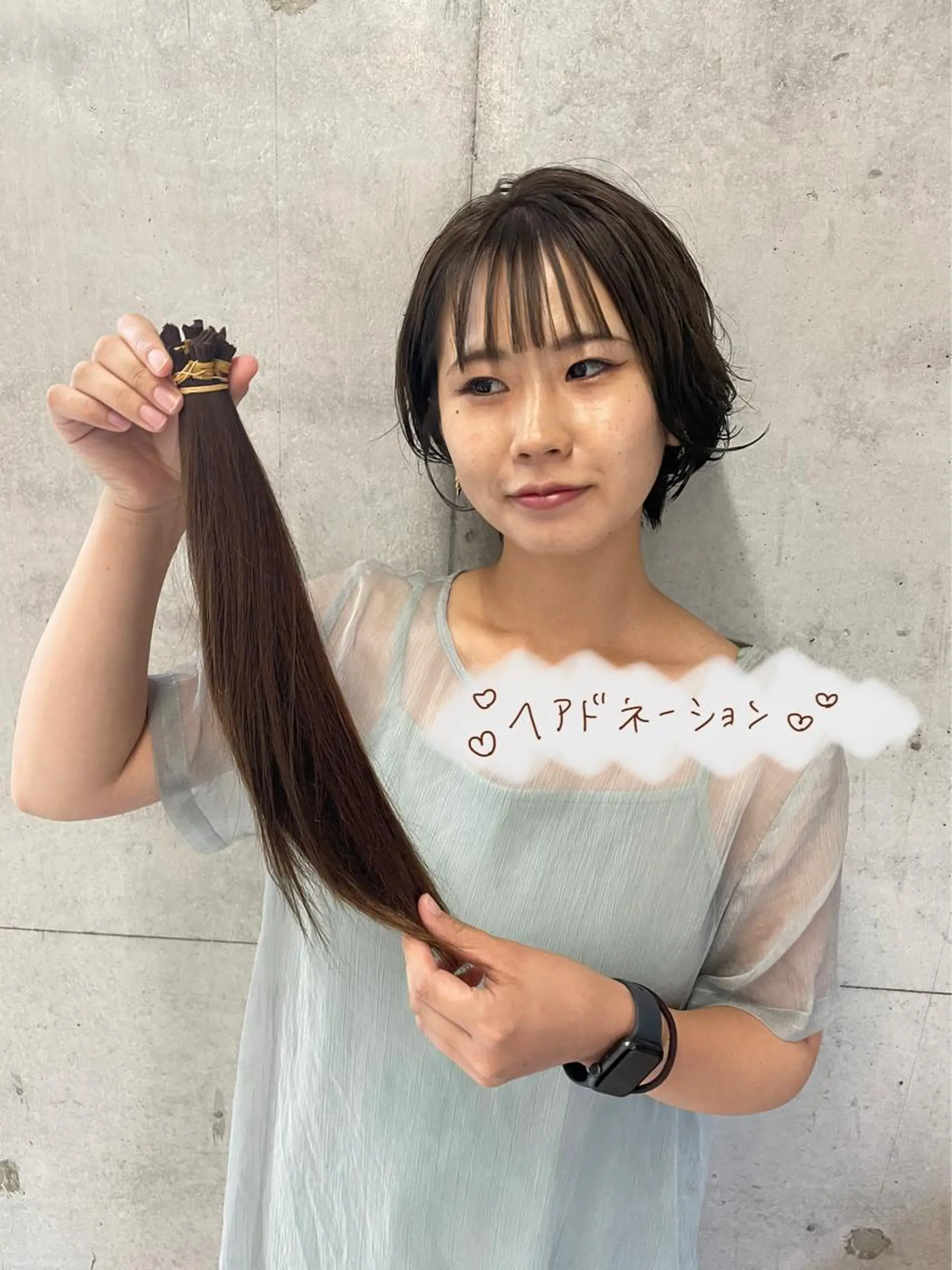 ショート カラー カット ヘアカラー 女性に人気♪ はやしほのかのヘアスタイル