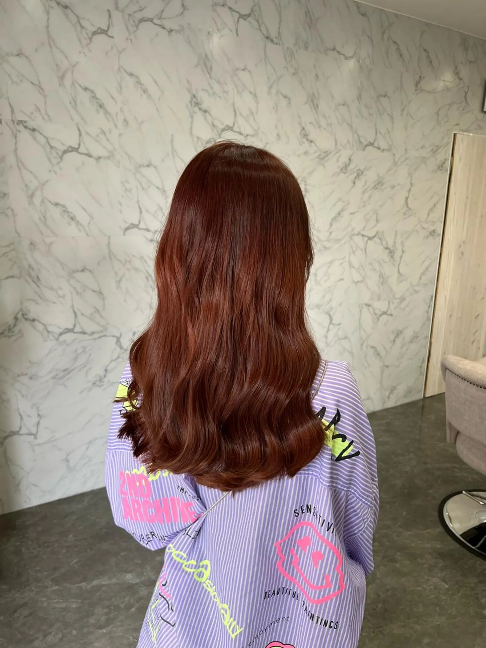 セミロング ヘアカラー トリートメント PARIS hair salon所属・秋葉原　柏木絢汰 ✨当日予約okのヘアスタイル