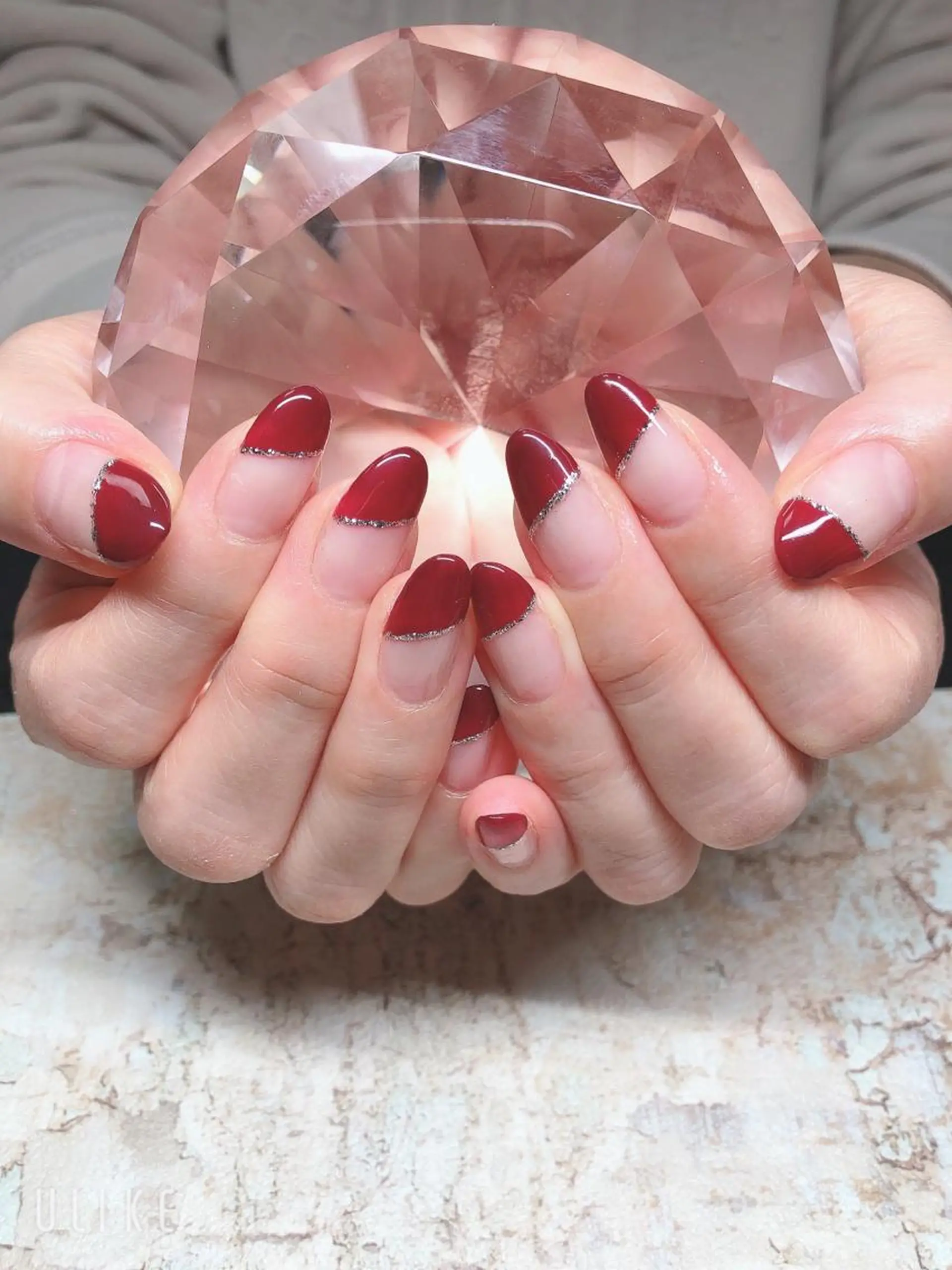 ネイル アートネイル フレンチネイル ジェルネイル グラデーション 韓国ネイル Nail room Bimano所属・Bimano seica♡+°のネイルデザイン