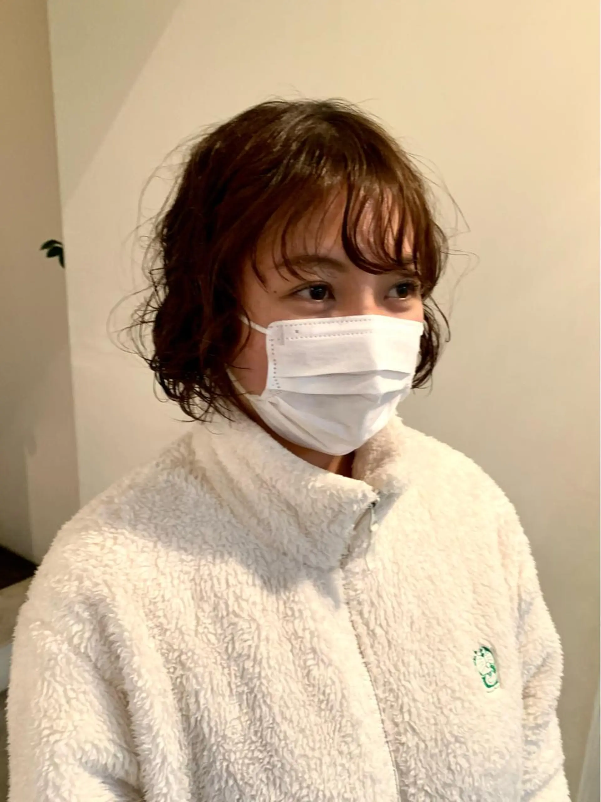 ミディアム パーマ メンズ room3小出 奈央子のヘアスタイル