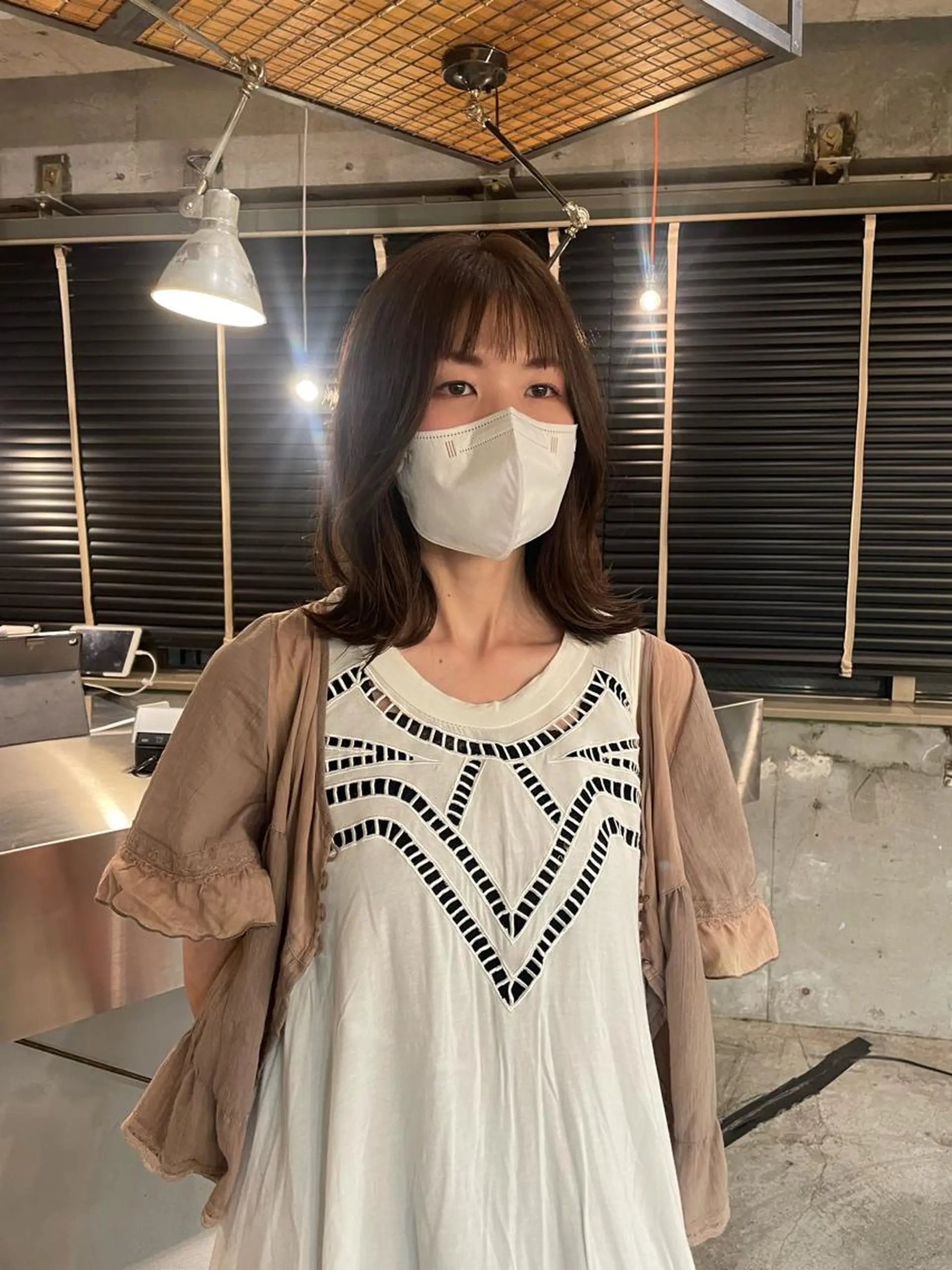 ミディアム カラー ブラウンカラー カット ヘアカラー ショートカット募集中 /NAGISAのヘアスタイル