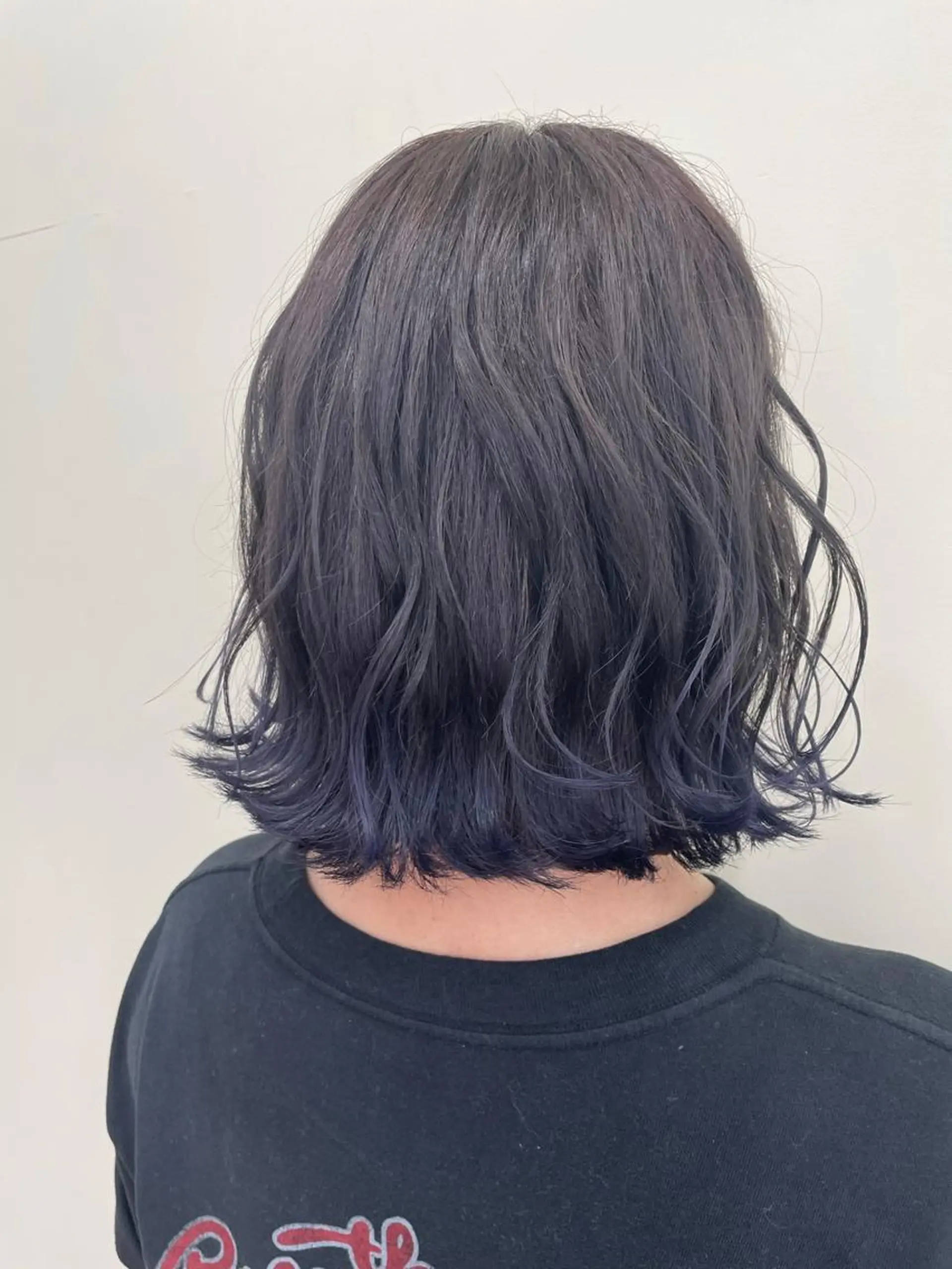 ミディアム シールエクステ ミディアムパーマ ボブ エクステ ハイライト カット ヘアカラー WEST OLAND加藤圭介のヘアスタイル