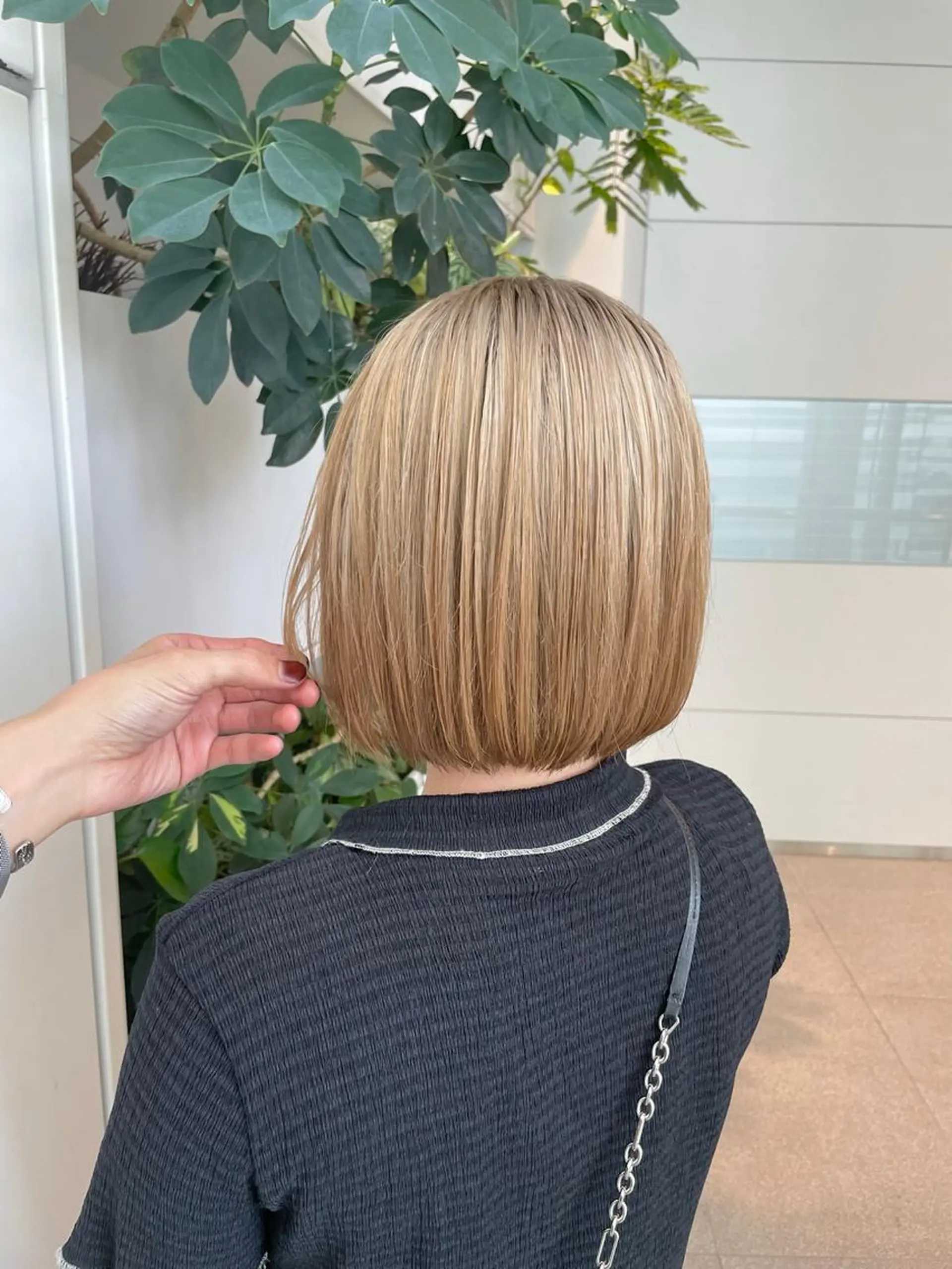 ショート ヘアカラー トリートメント 東北No.1完全個室 💐梶谷社長のヘアスタイル