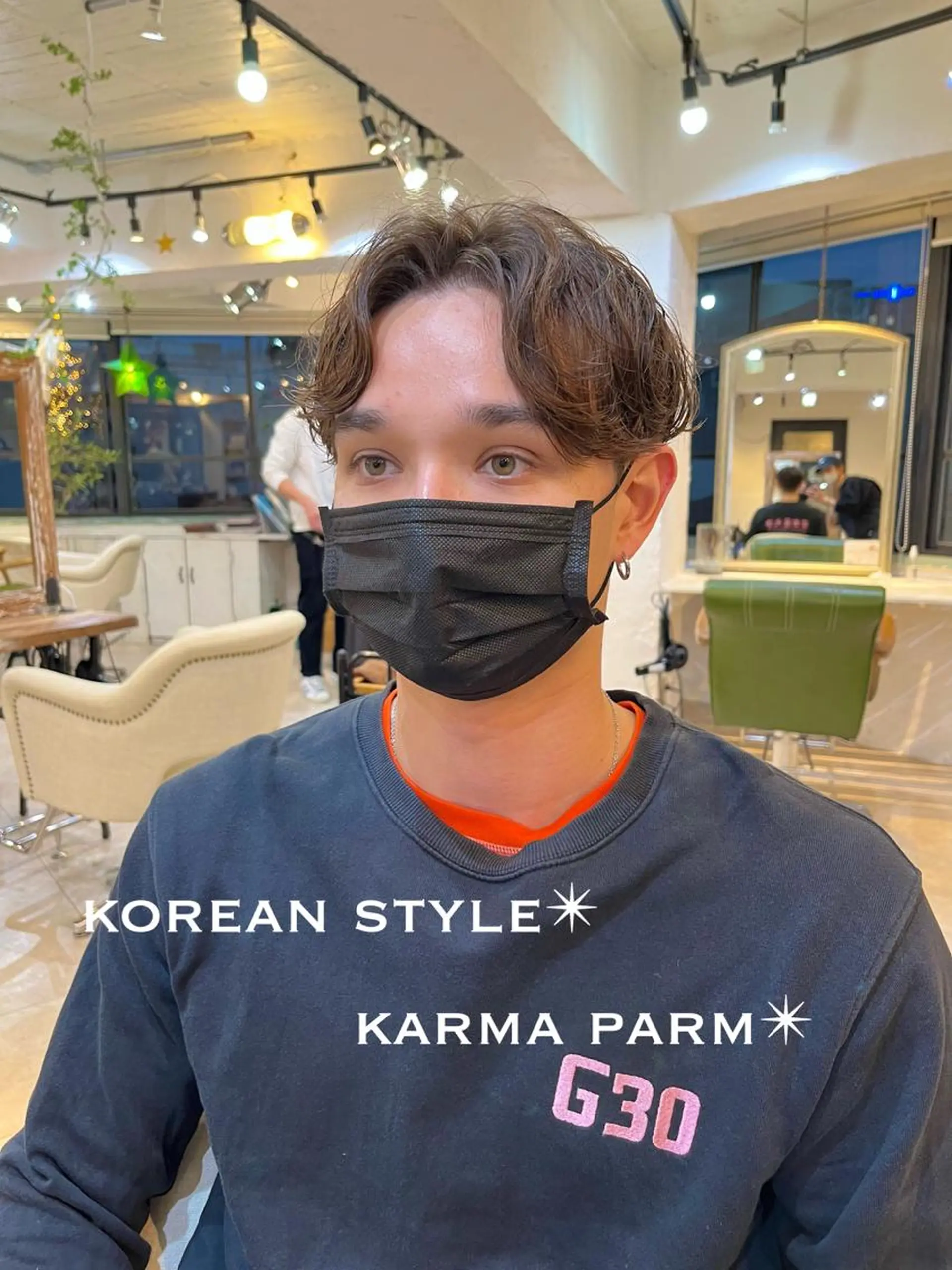 ショート 韓国風ヘア カット パーマ 本場の韓国ヘア 🇰🇷チ・ヨンジュのヘアスタイル