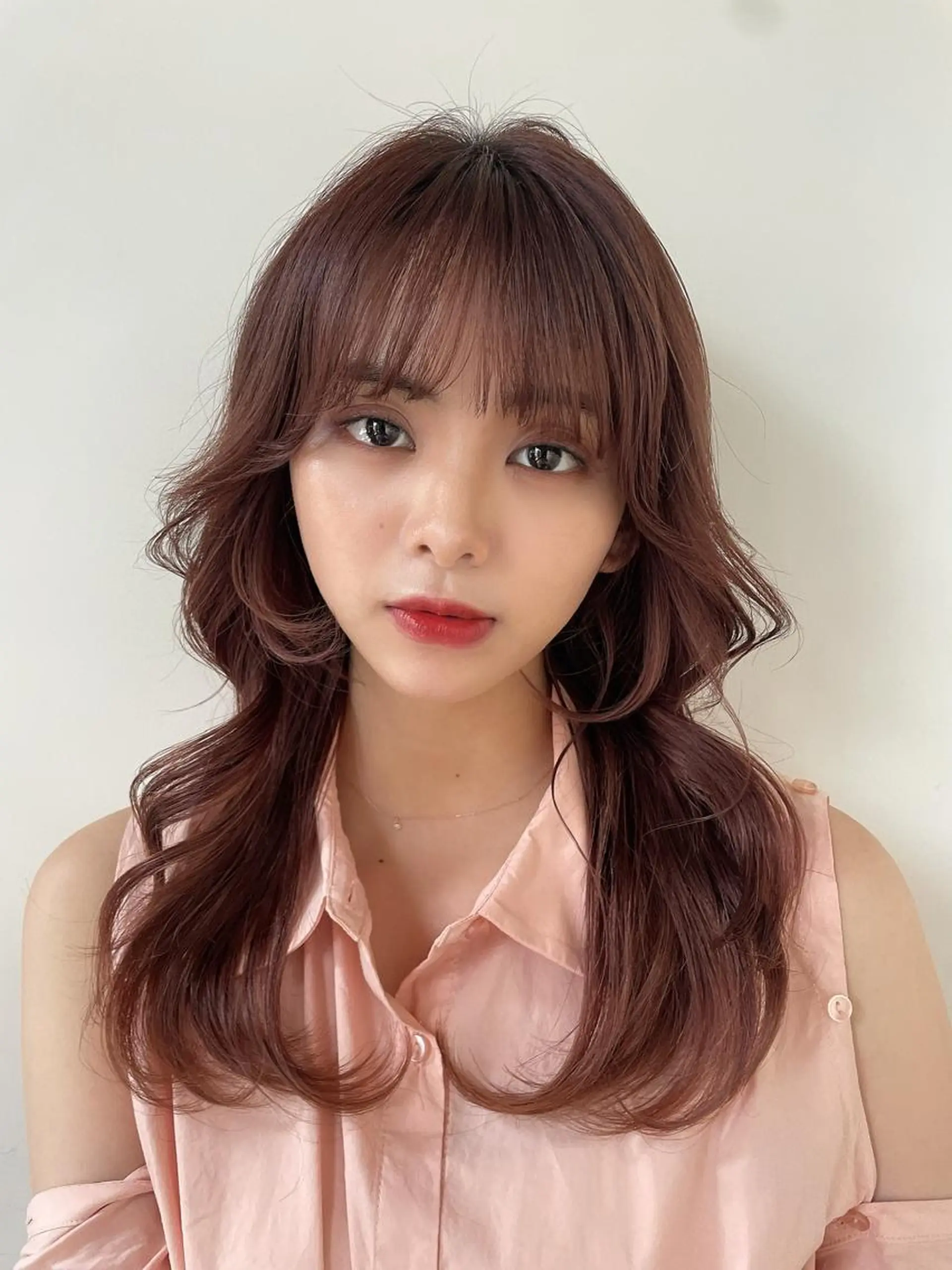 ミディアム 髪質改善 ヨシンモリ ❤️ショートカット ・顔周りカット❤️のヘアスタイル