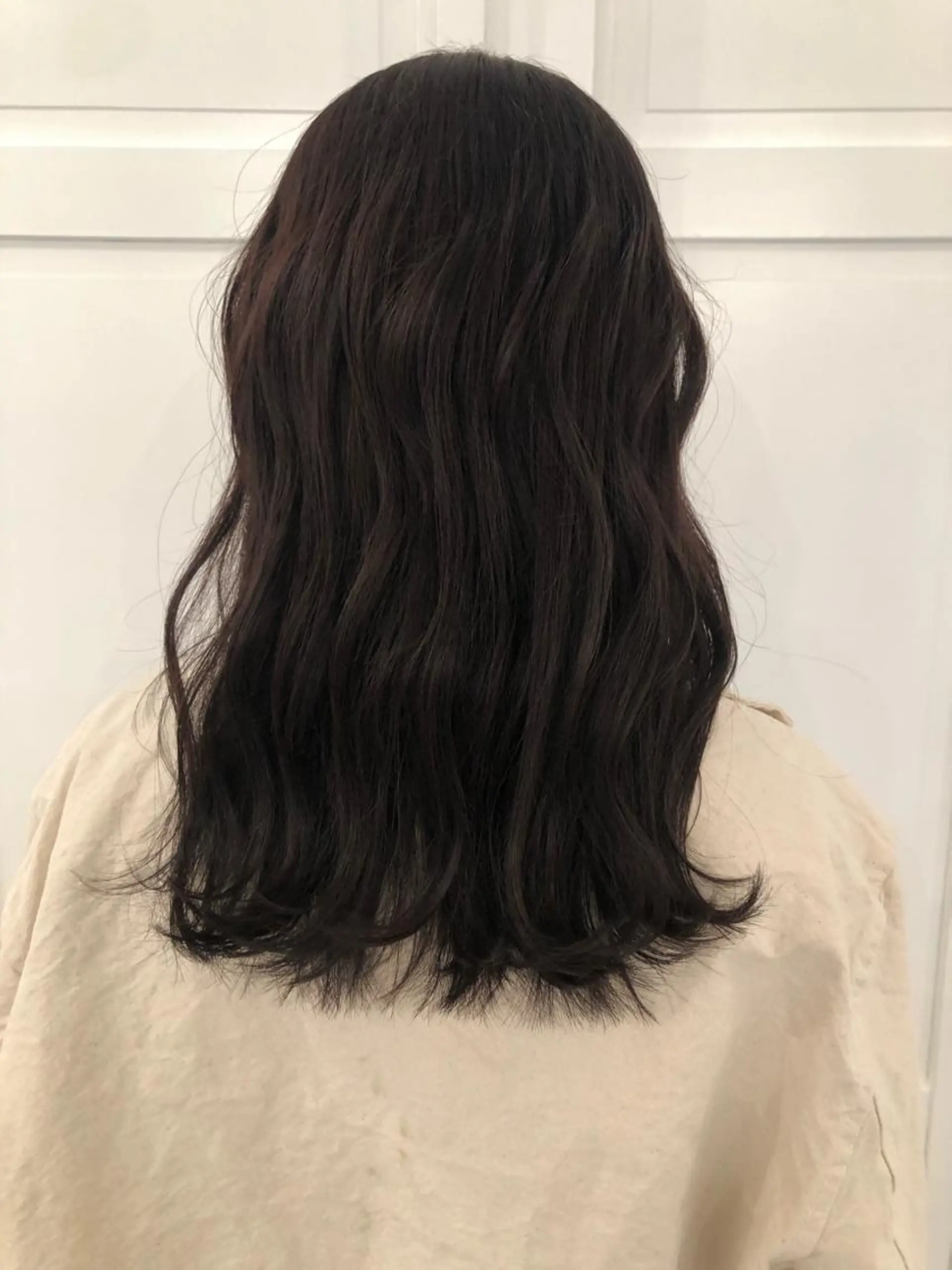 カラー ブリーチカラー🎀 韓国風/寺門美優のヘアスタイル