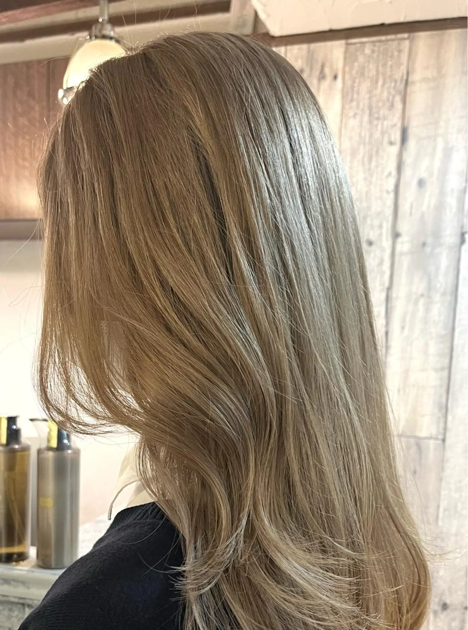 ロング カラー カット ヘアカラー トリートメント conne&riri所属・MAYU 💚森下のヘアスタイル