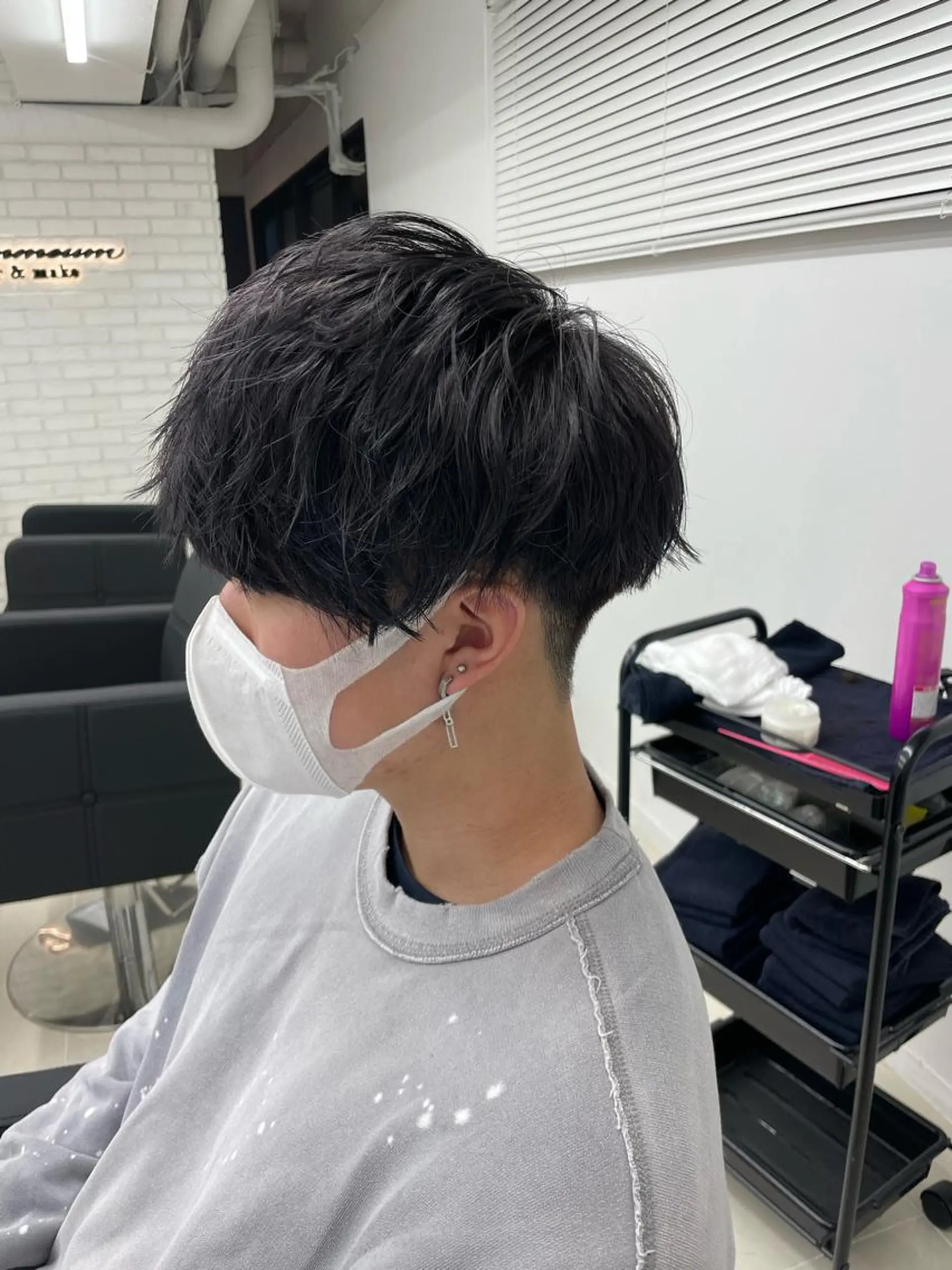 ショート カラー パーマ ヘアアレンジ メンズ 🔥メンズ特化🔥 木村 祐太のヘアスタイル