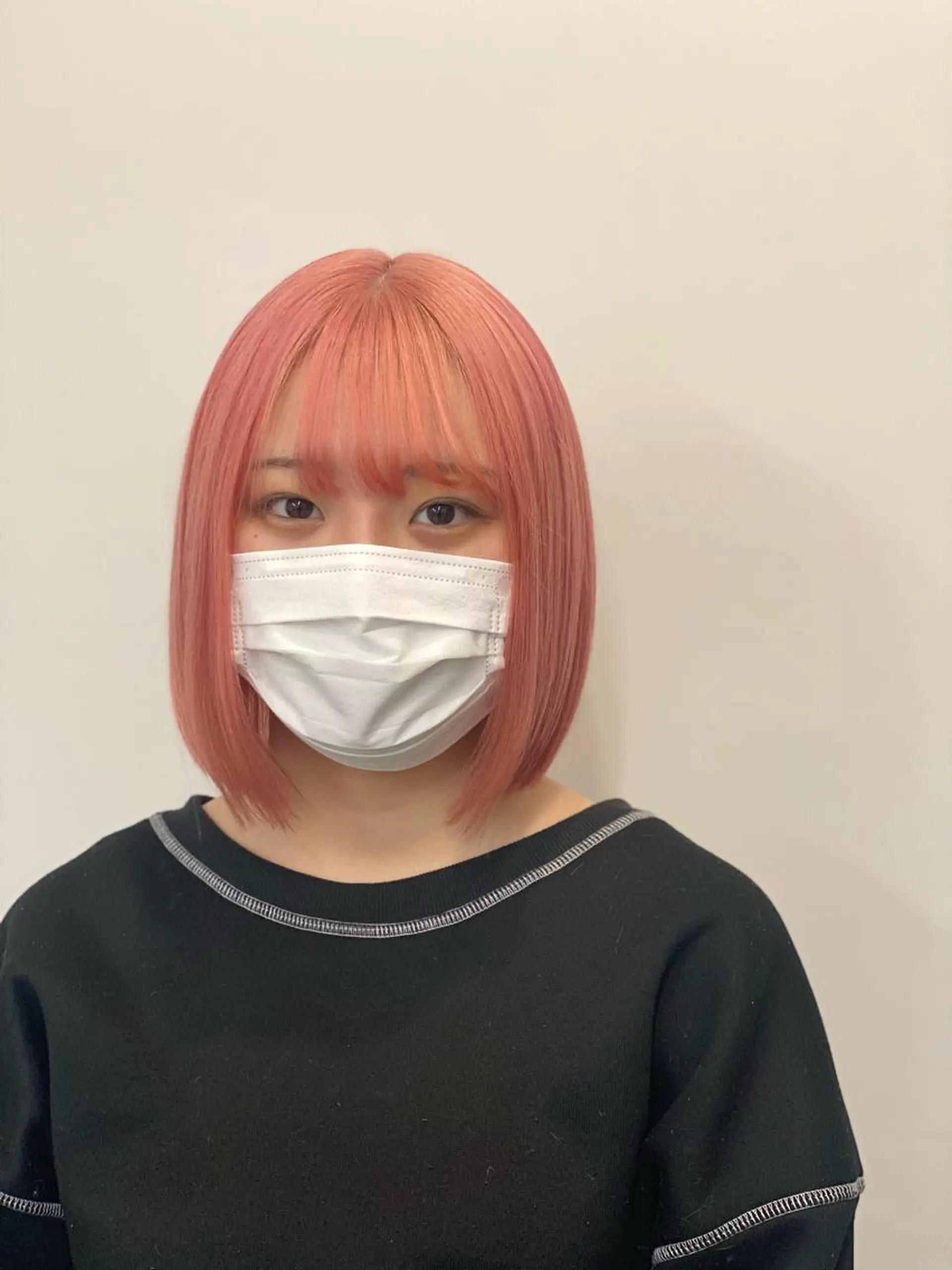 ショート 似合わせカット ウルフカット sunc所属・梅田l大人韓国ヘア レイヤー×艶カラーのヘアスタイル