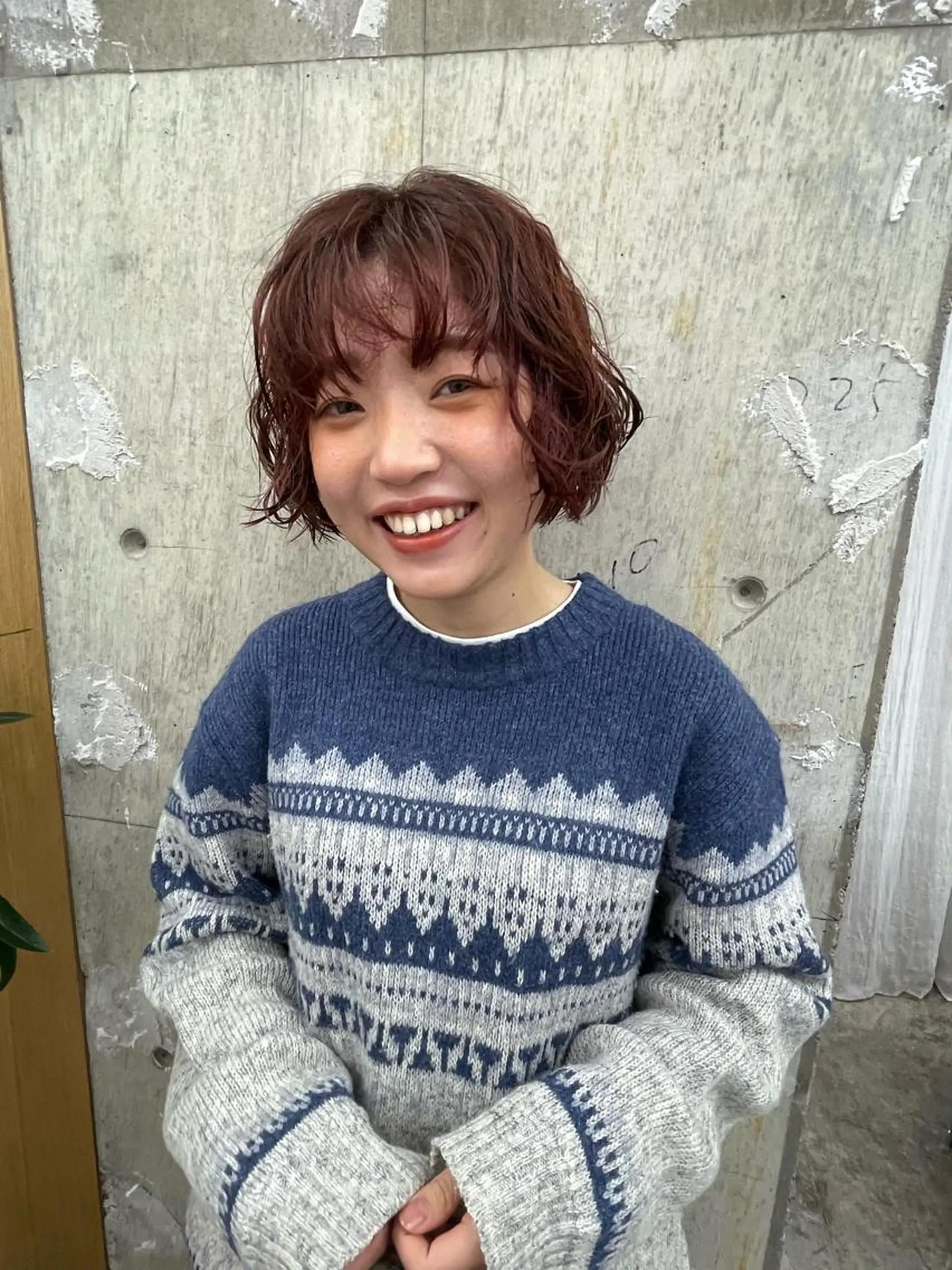 ショート パーマ 垢抜けボブ/SAHO /OAK溝の口のヘアスタイル