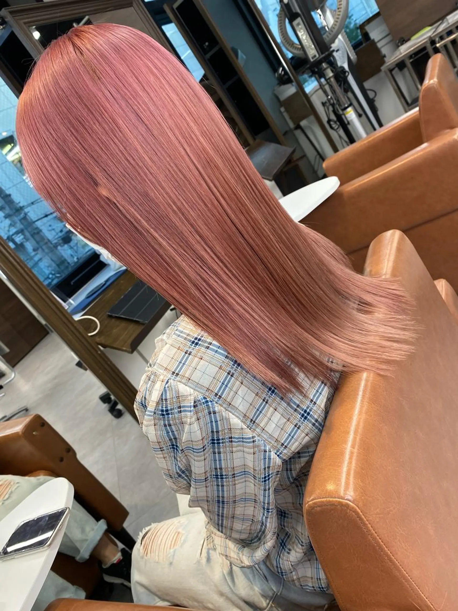 セミロング 髪質改善美髪特化 ルイス奈良のヘアスタイル