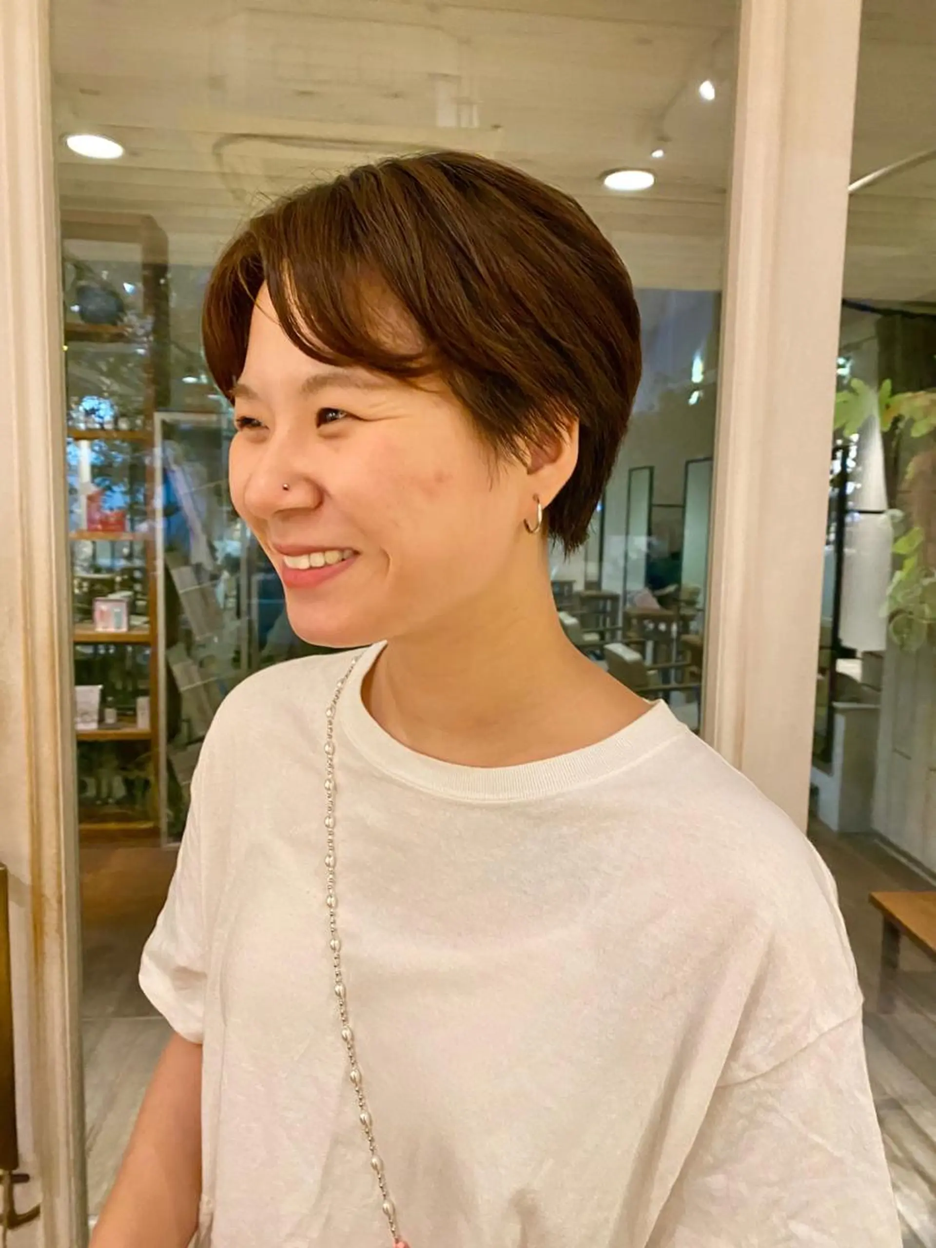 ショート ヘアアレンジ BELLA阿部野 TOMOMIのヘアスタイル