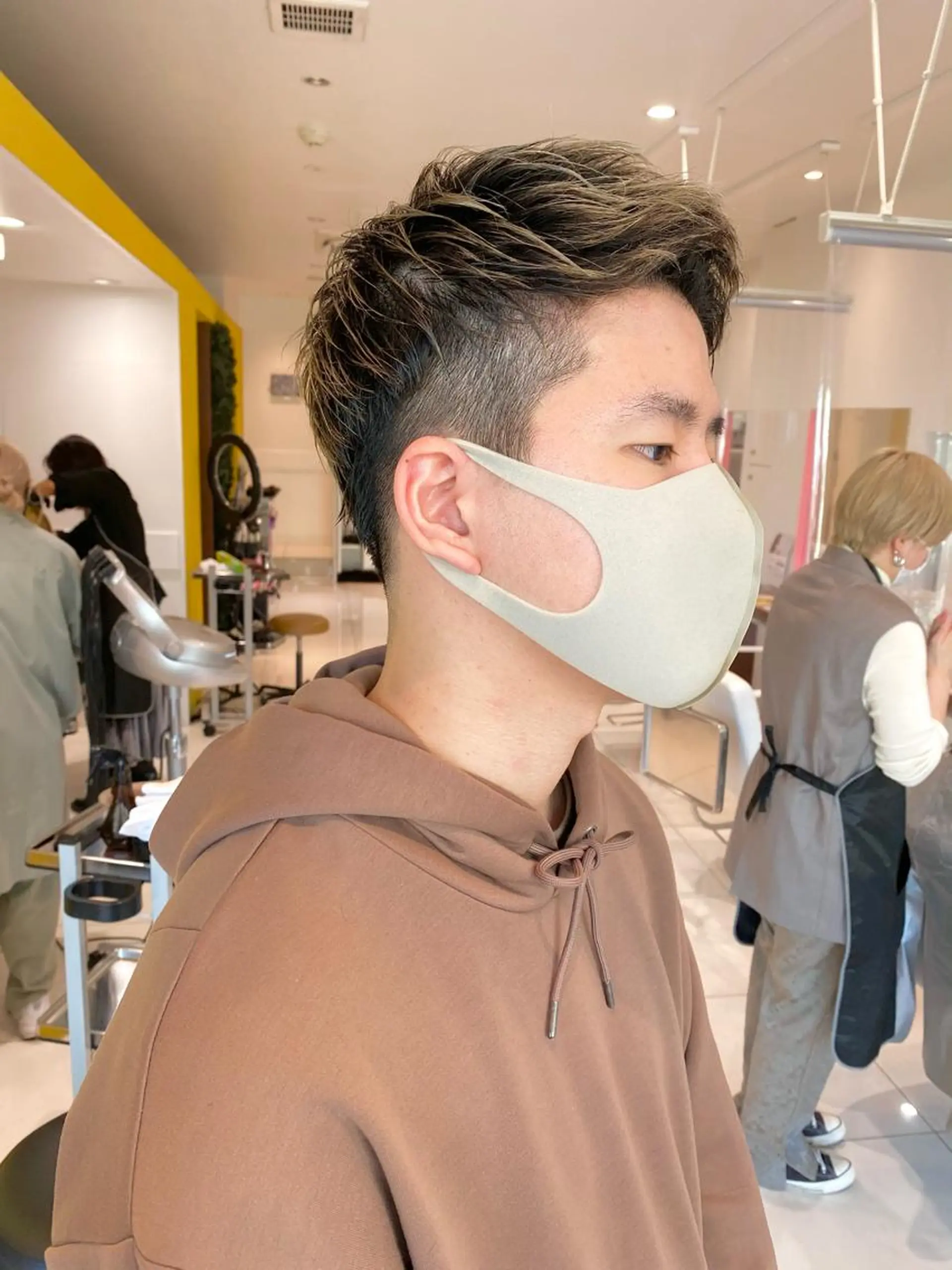 メンズ HOLON池袋所属・ウルフカット ハッシュカット/七海のヘアスタイル