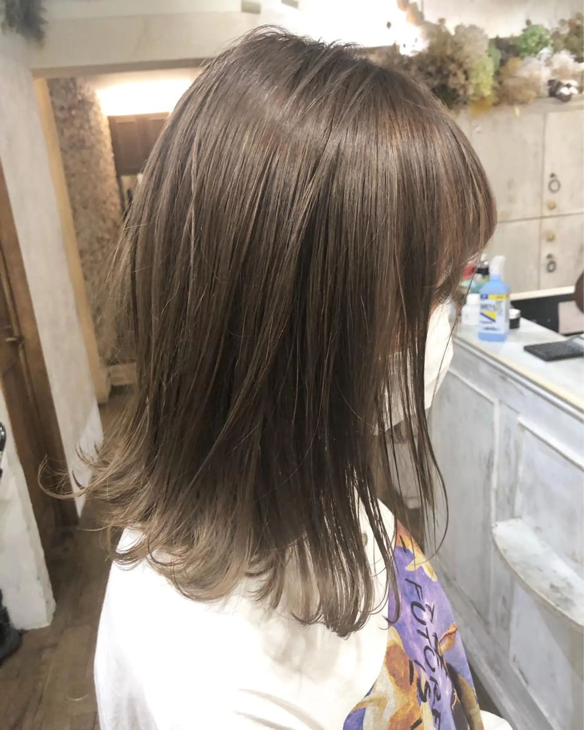 ショート カラー ヘアアレンジ ヘアカラー トリートメント 遠藤 拓馬のヘアスタイル