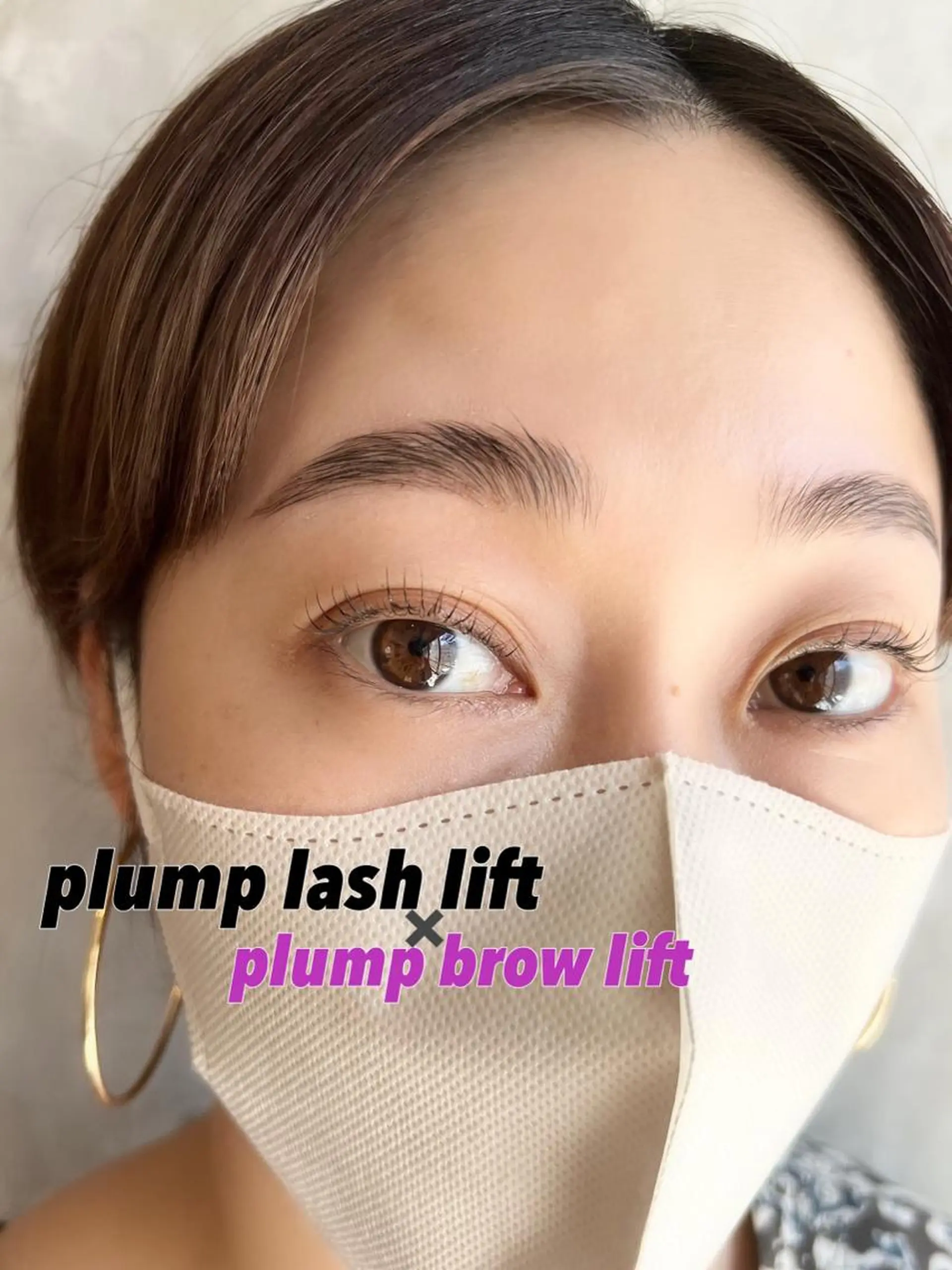 マツエク・マツパ アイブロウ マツパ 平本 清夏のマツエク・マツパデザイン