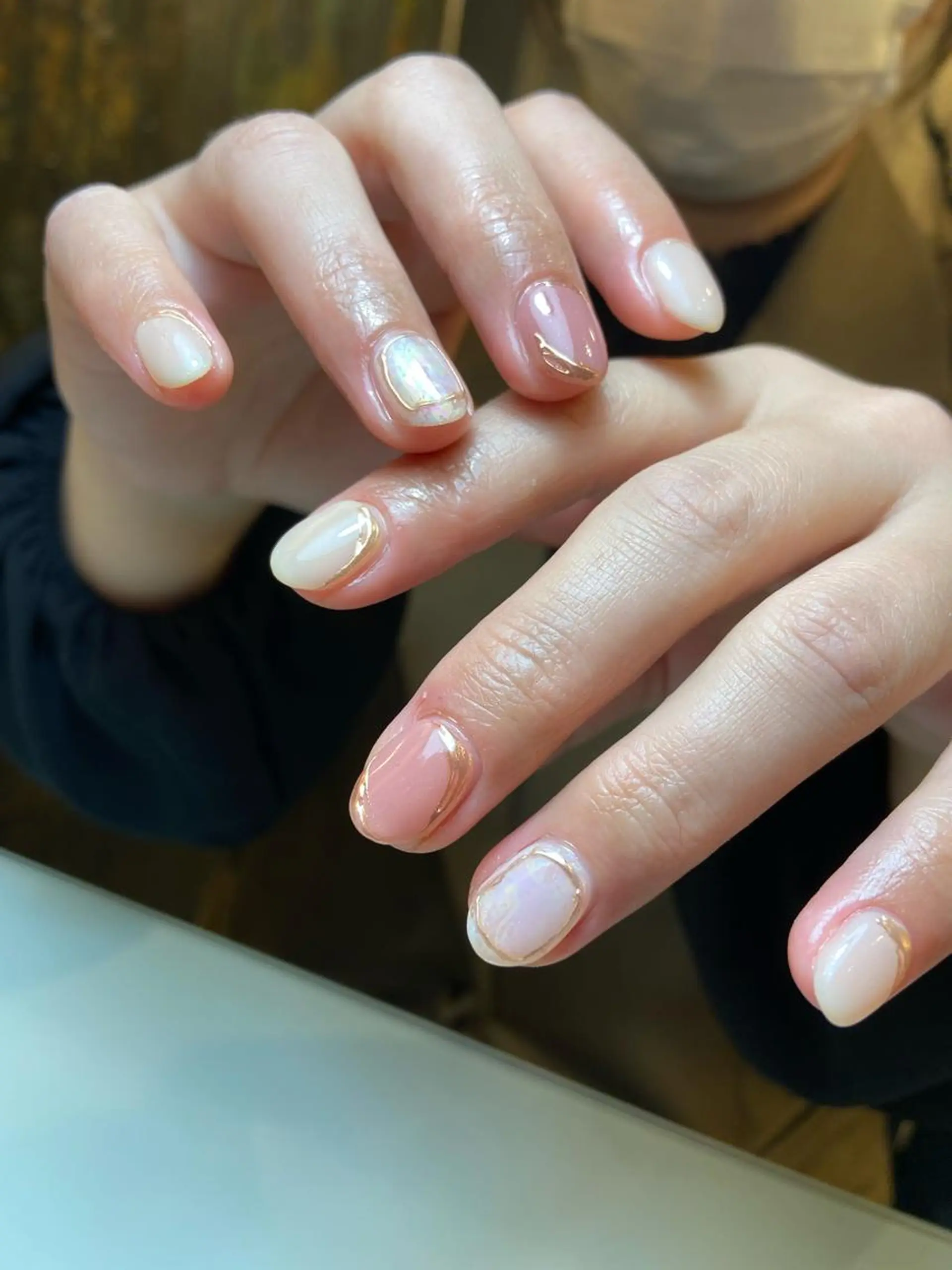 ネイル アートネイル 韓国ネイル マットネイル ミラーネイル ニュアンスネイル 🎀 Dig _Nagoyaのネイルデザイン