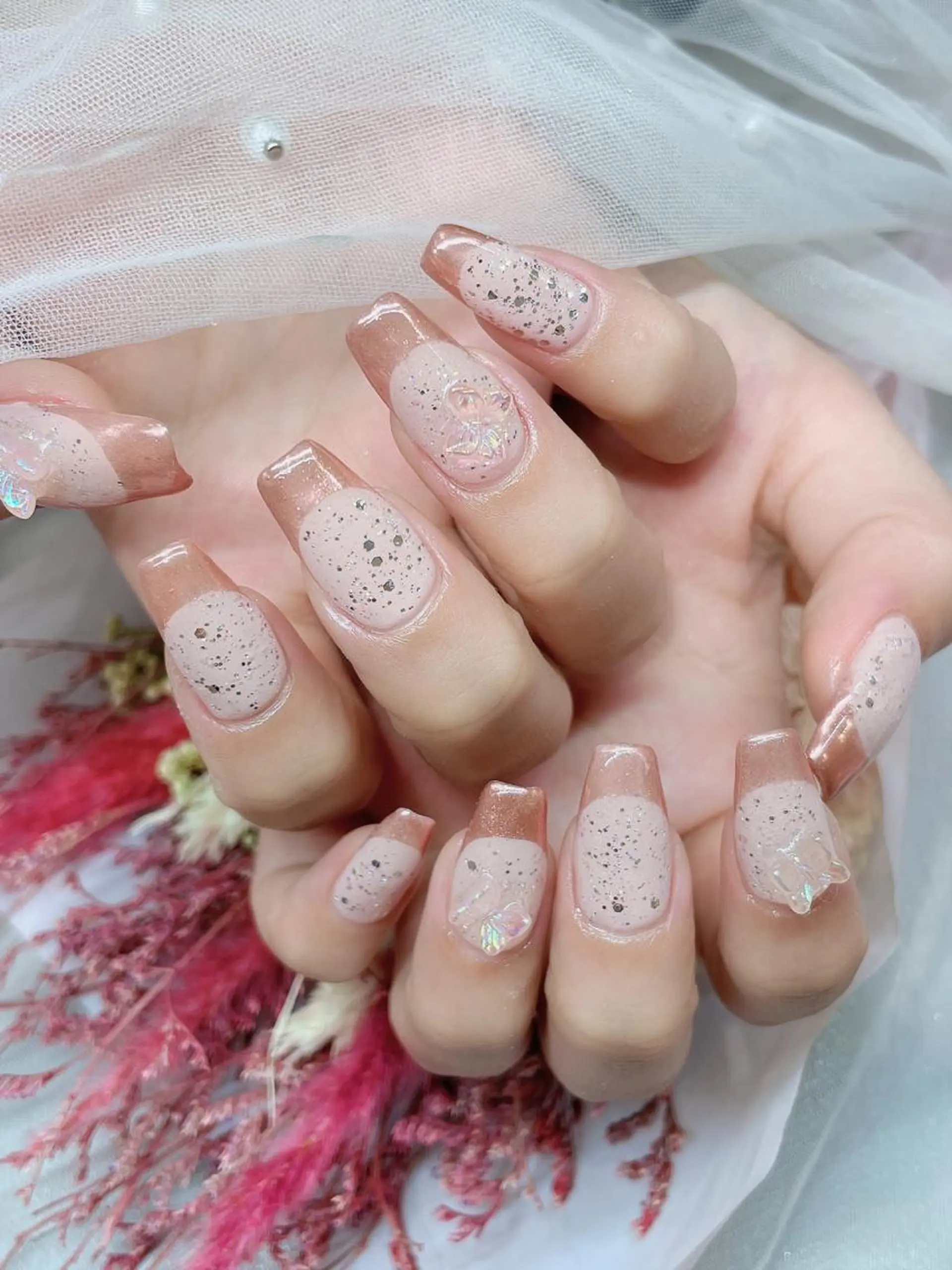 ネイル 長さだし専門店 M2 rikaのネイルデザイン