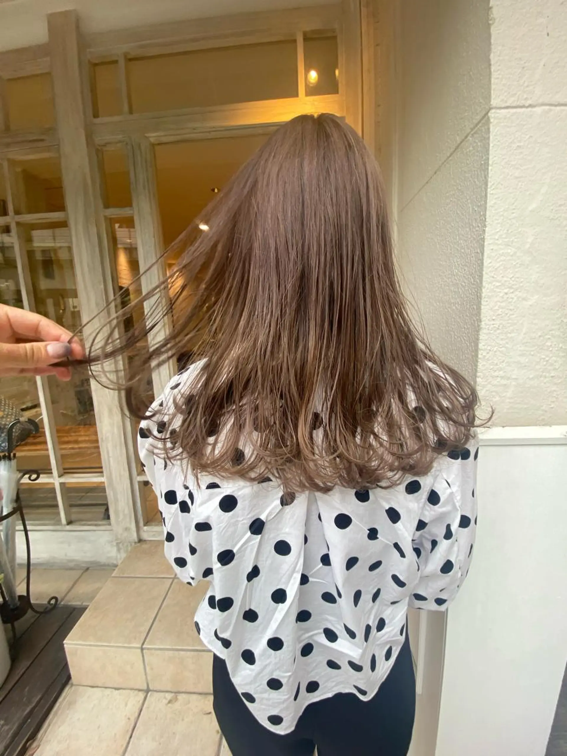 ロング レイヤーカット カット ヘアカラー トリートメント Musiiik hairのヘアスタイル